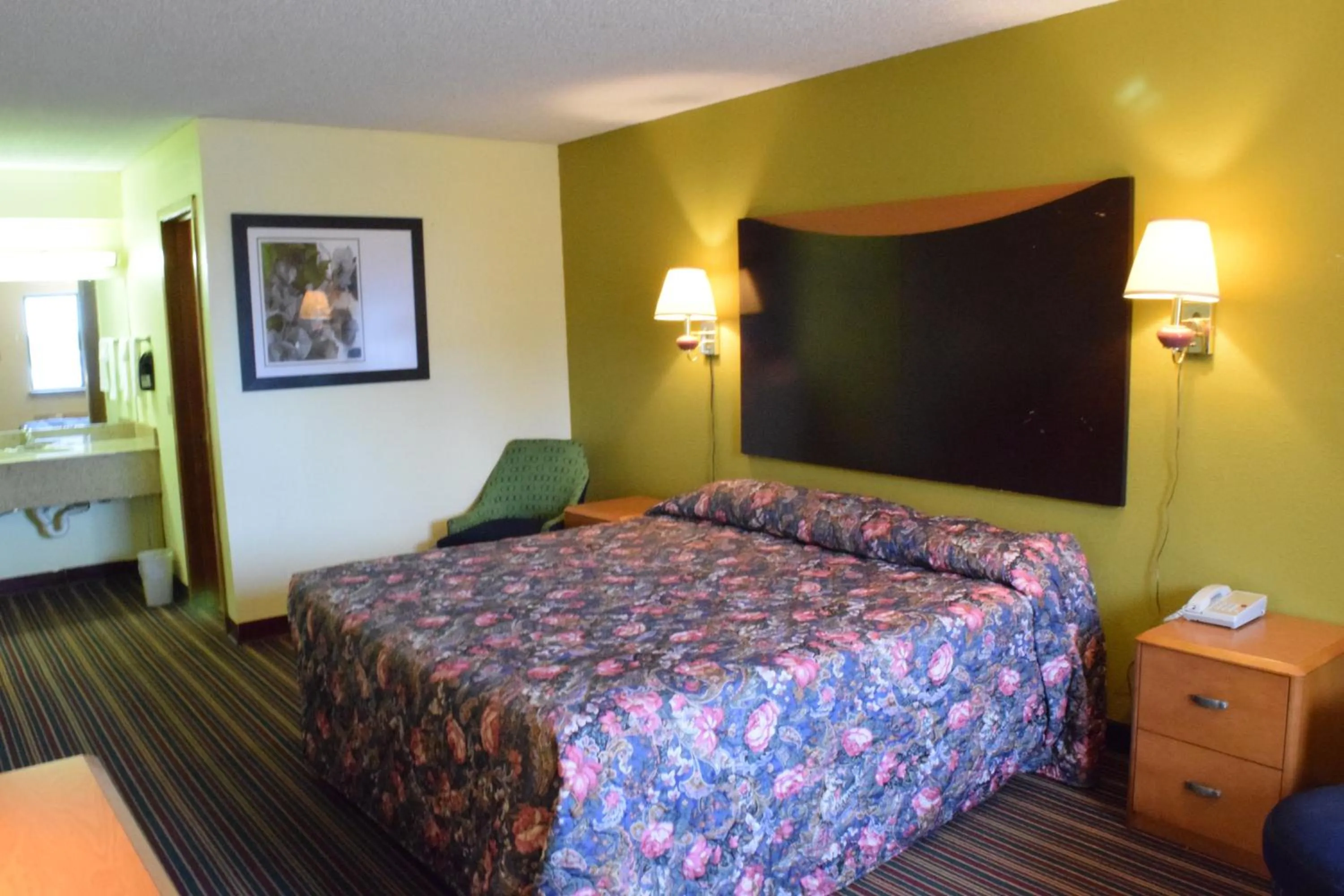 Bed in Executive Inn Odessa