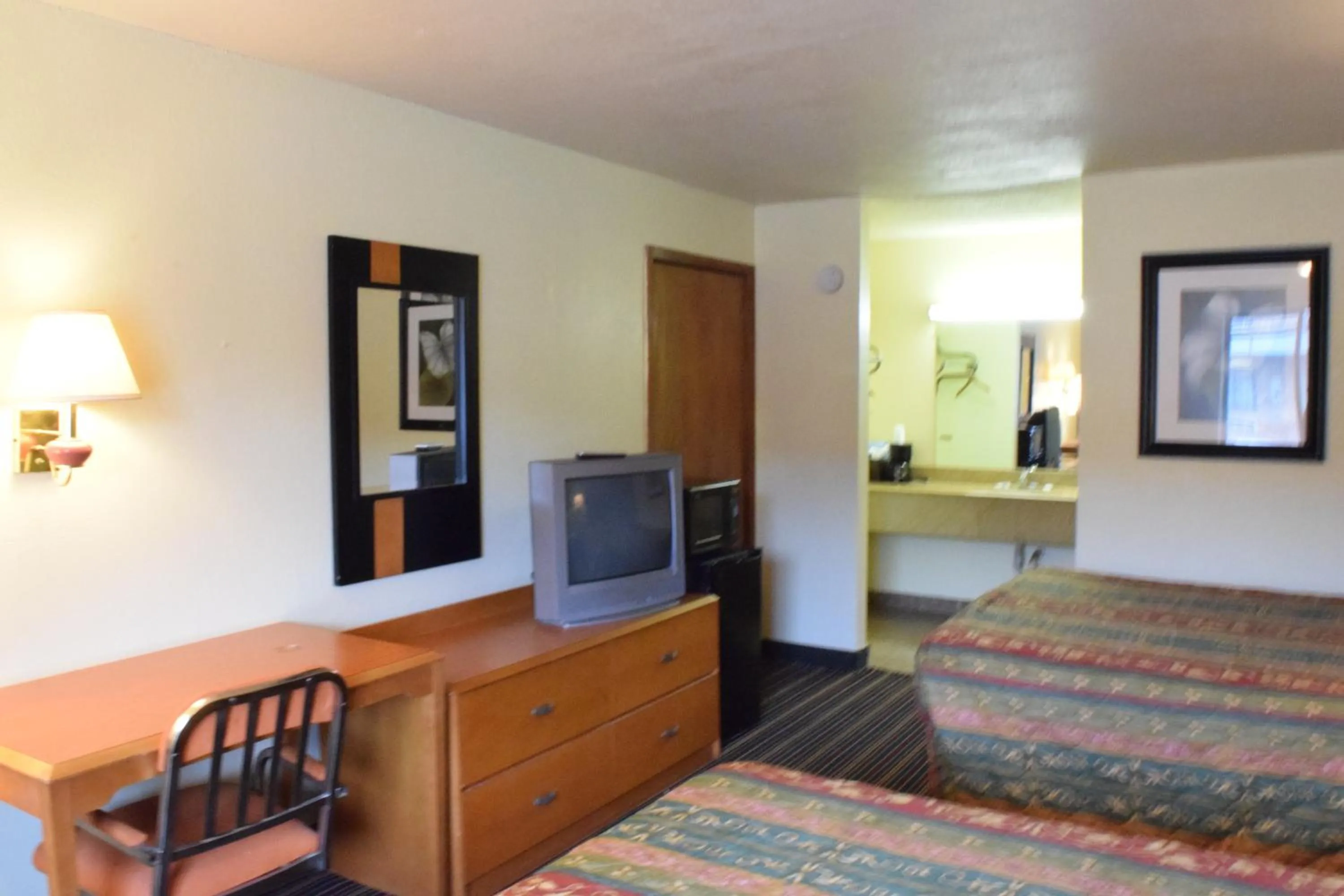 Bed in Executive Inn Odessa