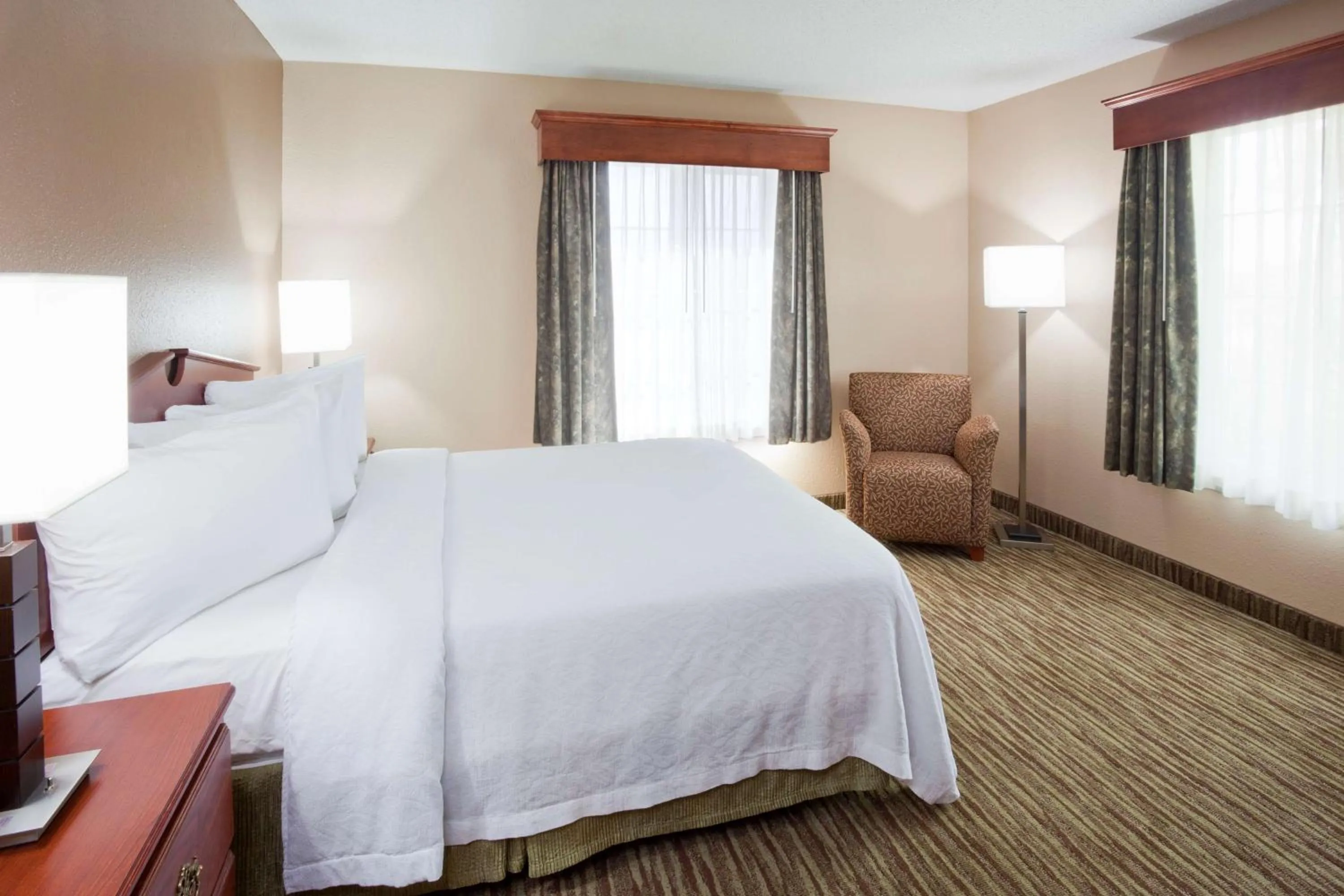 Bed in GrandStay Residential Suites Hotel - Eau Claire