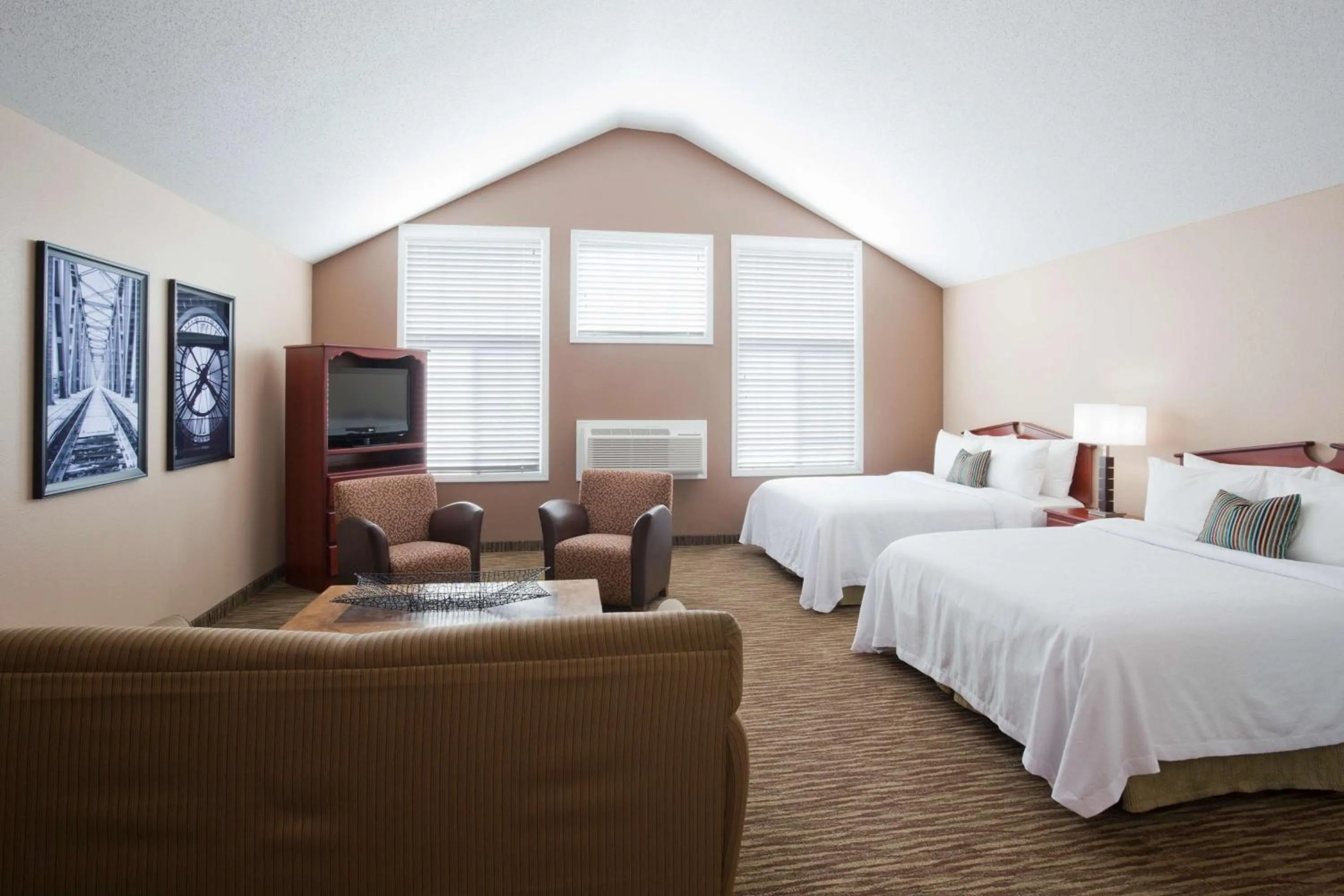 Bed in GrandStay Residential Suites Hotel - Eau Claire