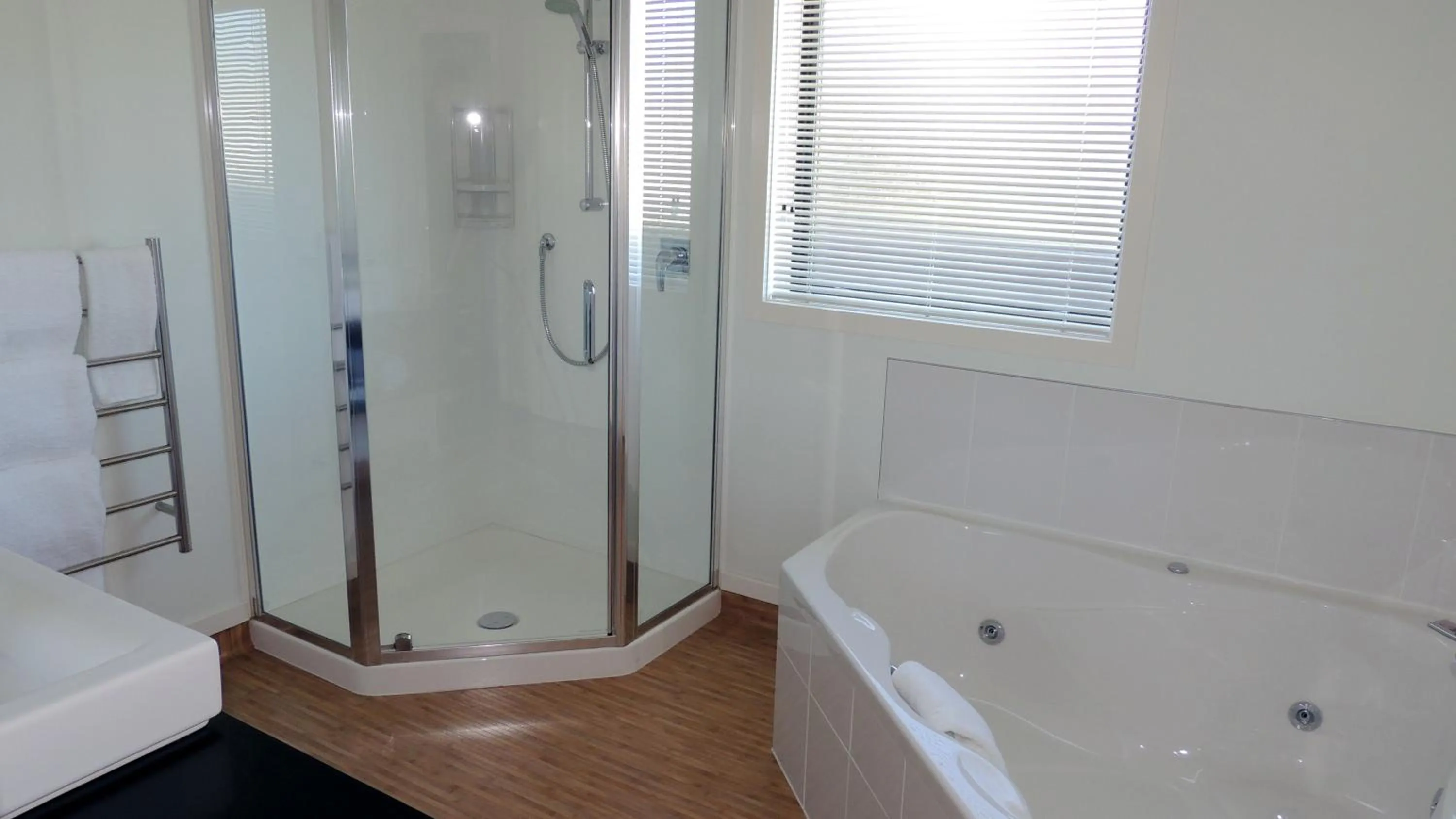 Shower in Central Motor Lodge