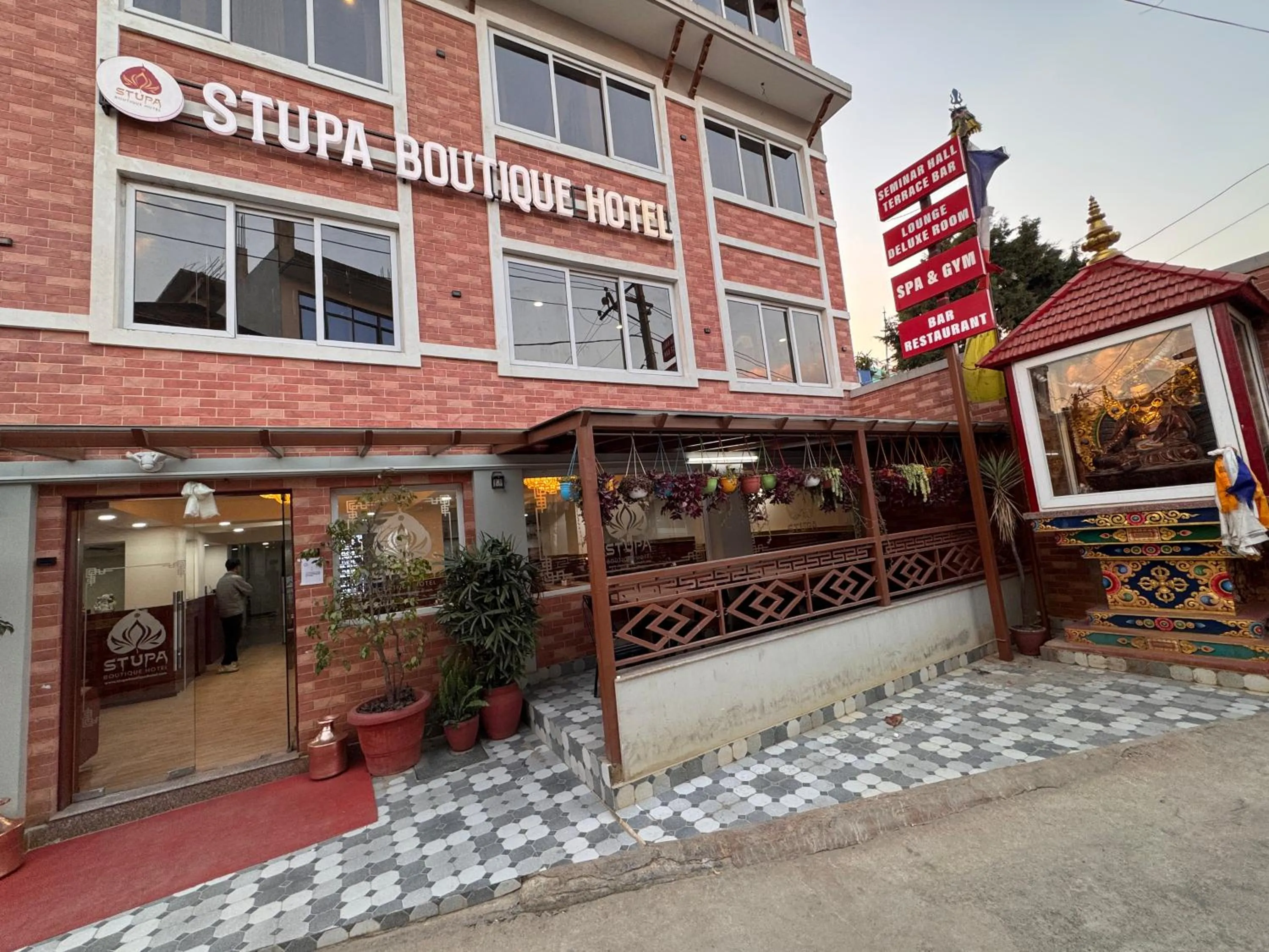 Property building in Stupa Boutique Hotel