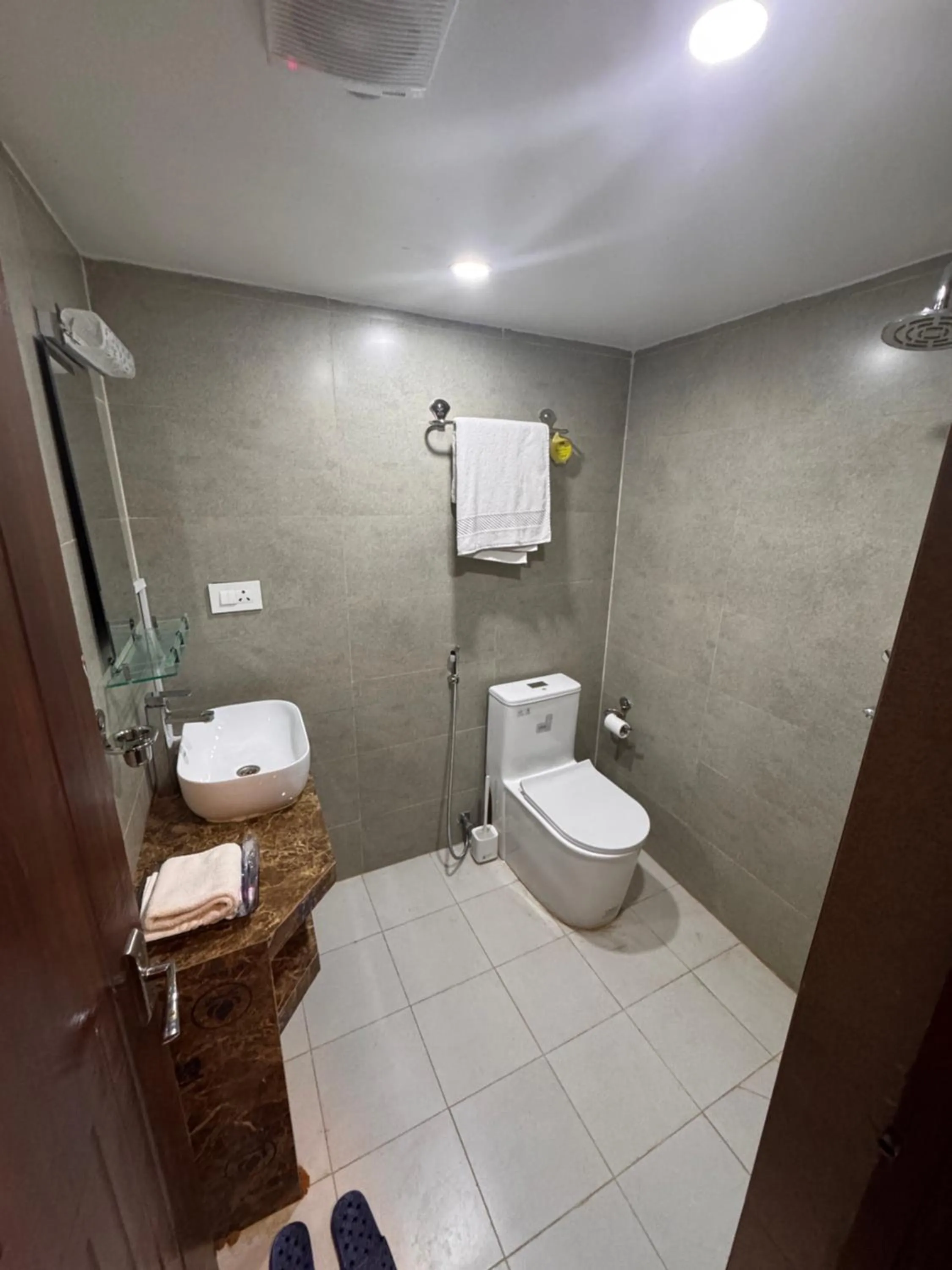 Toilet in Stupa Boutique Hotel