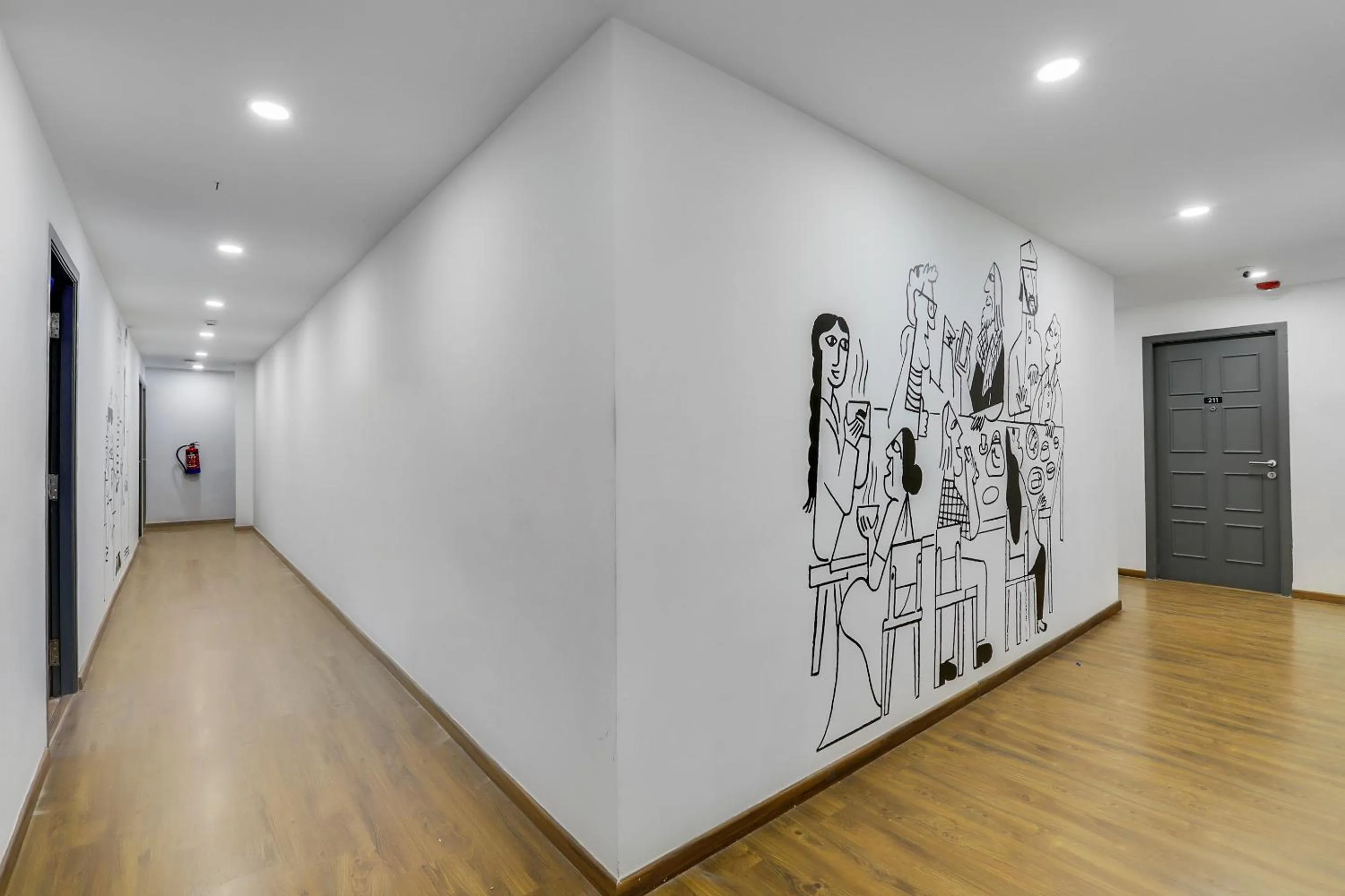 Lobby or reception in Townhouse Welcome INN