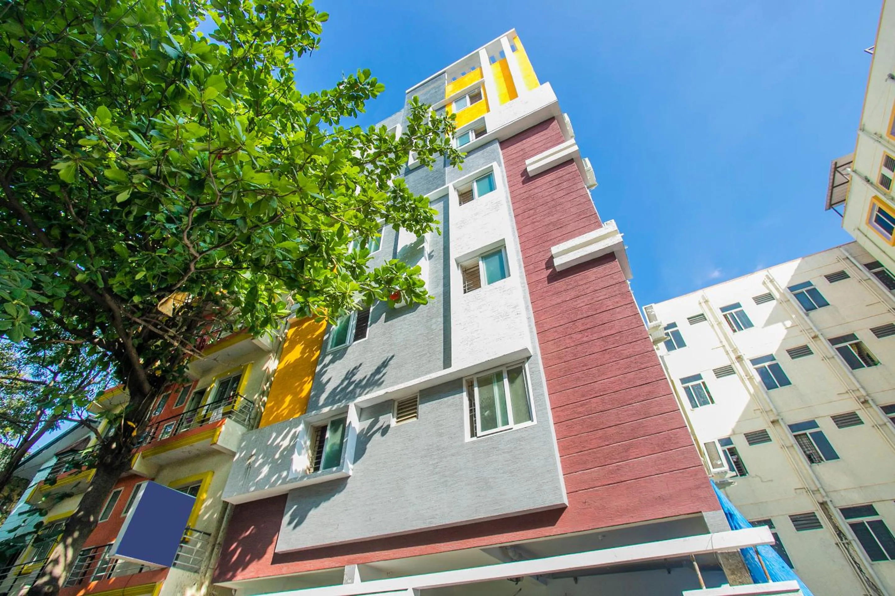 Facade/entrance in Hotel O Varcity Emerald Near Ragigudda Sri Prasanna Anjaneyaswamy Temple