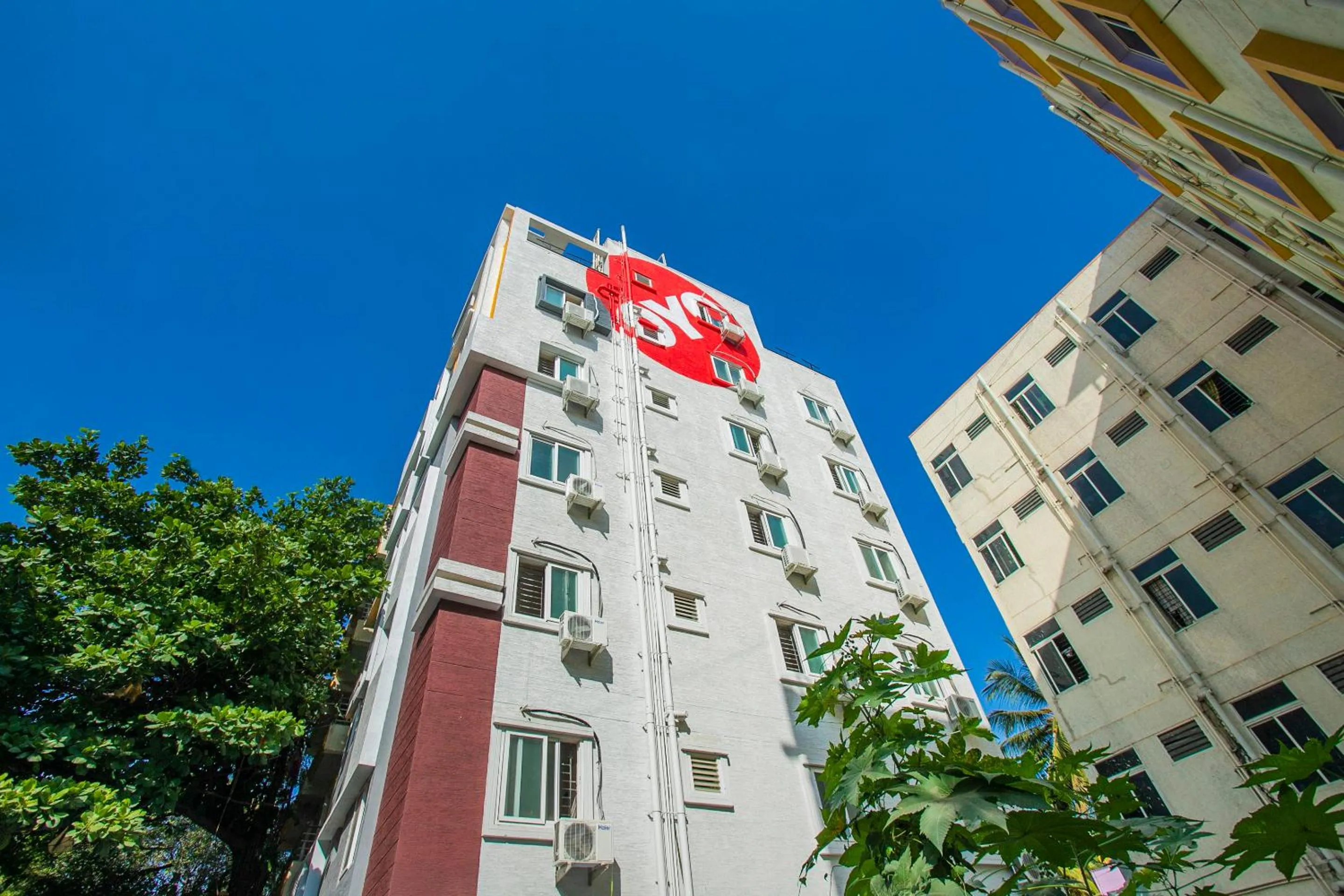 Facade/entrance in Hotel O Varcity Emerald Near Ragigudda Sri Prasanna Anjaneyaswamy Temple