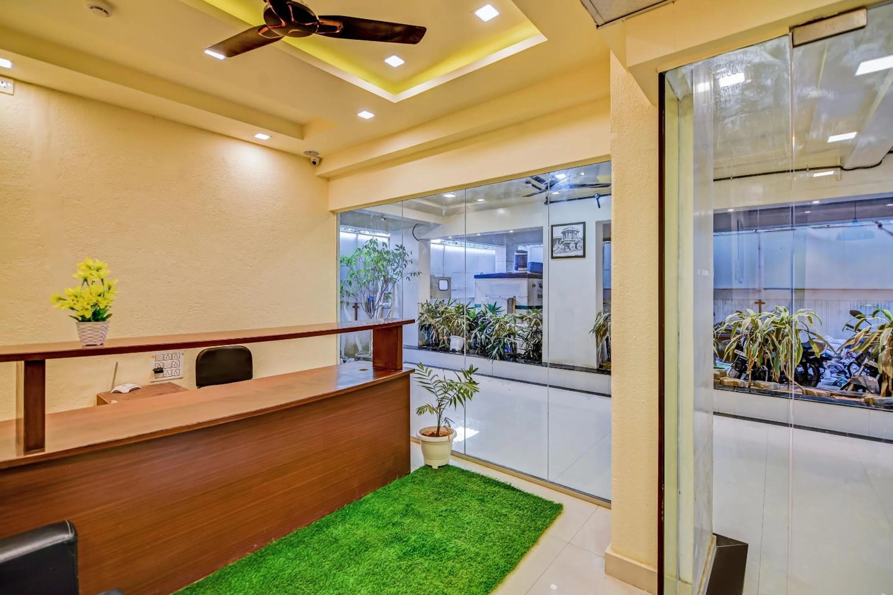 Lobby or reception in Super Hotel O Saiinn