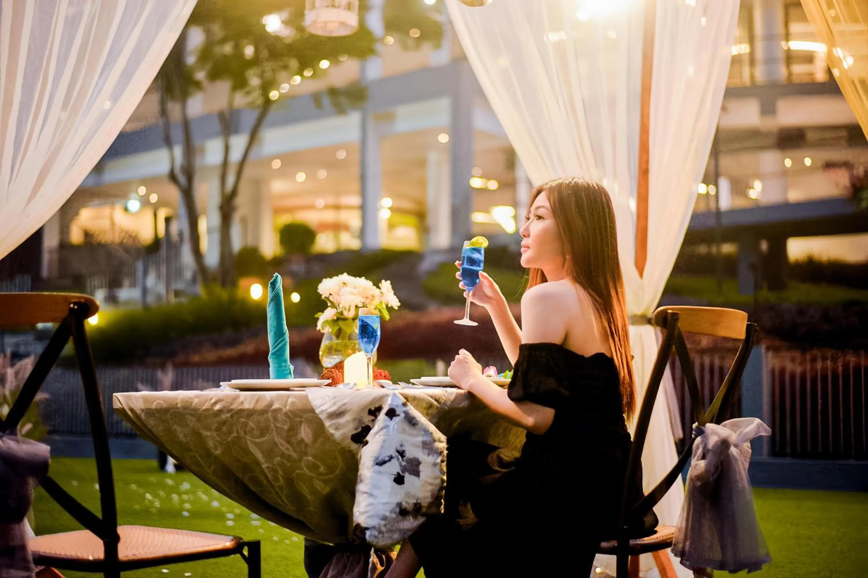 Dinner in Pesona Alam Resort & Spa