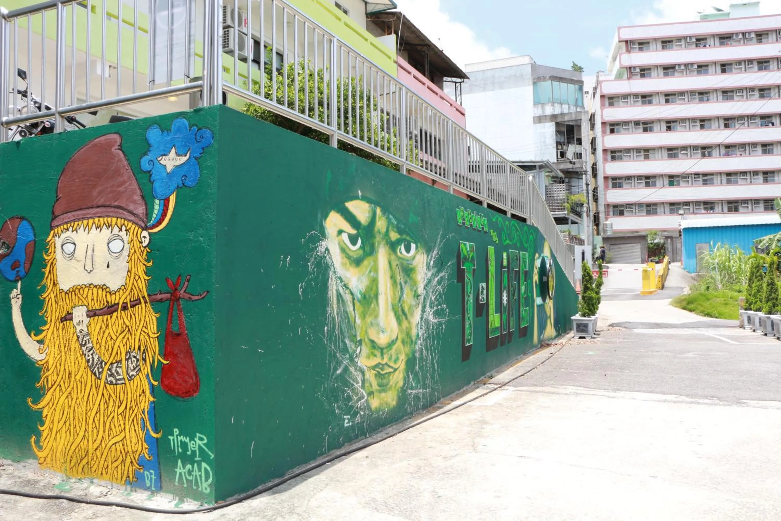 Staff in T-Life Hostel