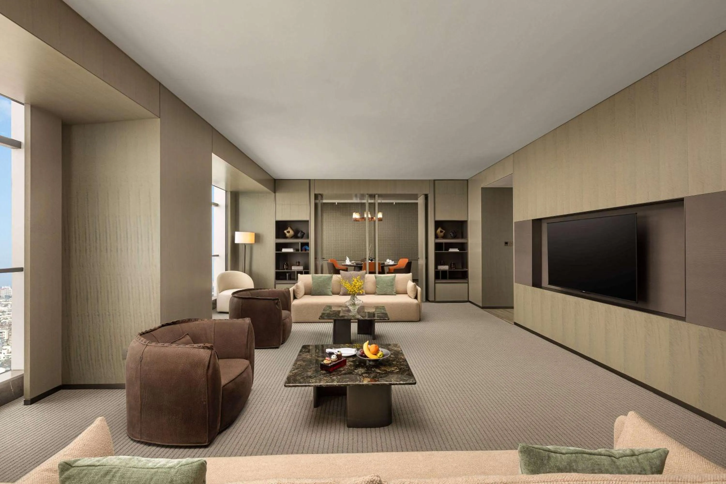 Photo of the whole room in Wyndham Grand Chengdu East