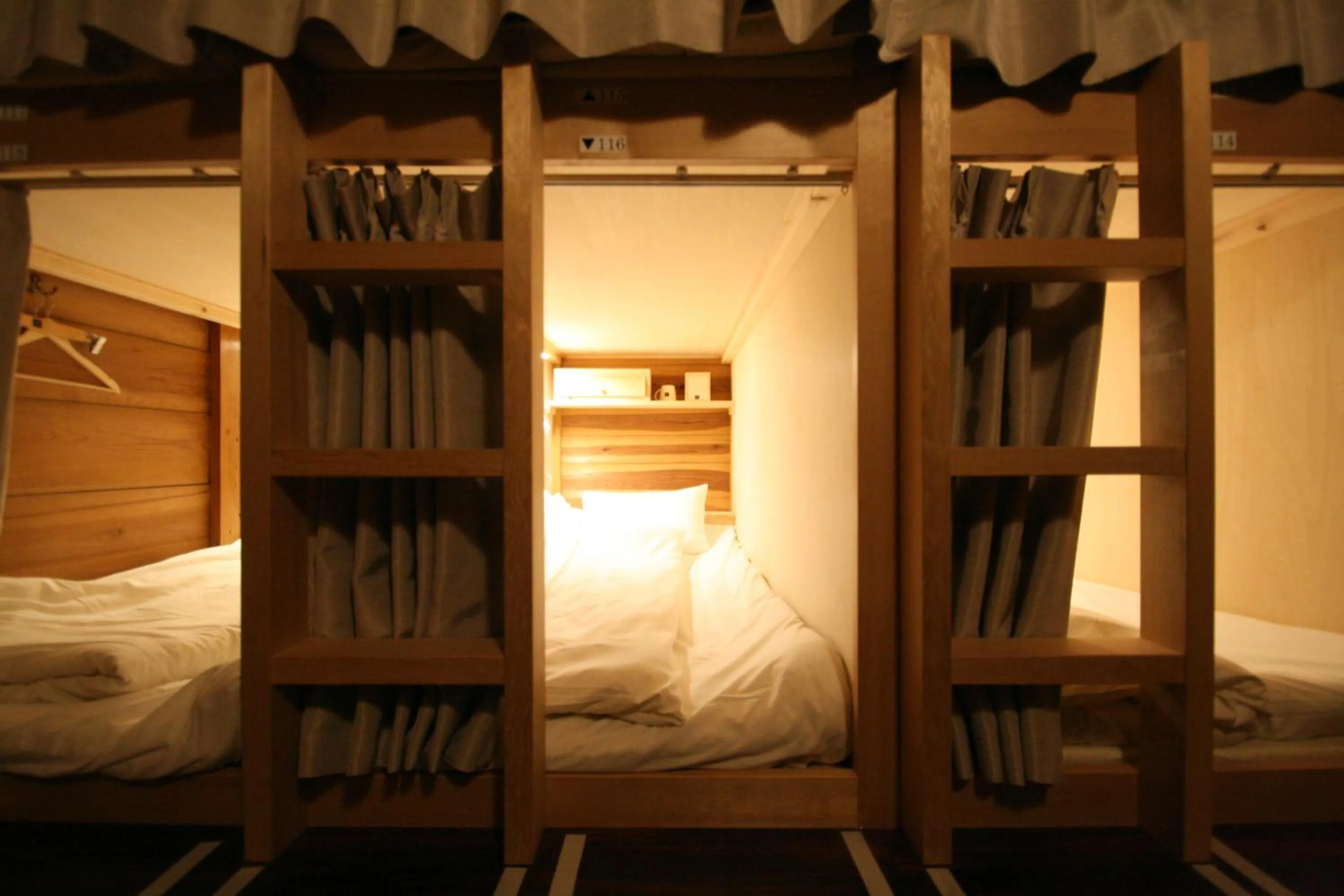 Photo of the whole room, Bed in HARUYA Umekoji