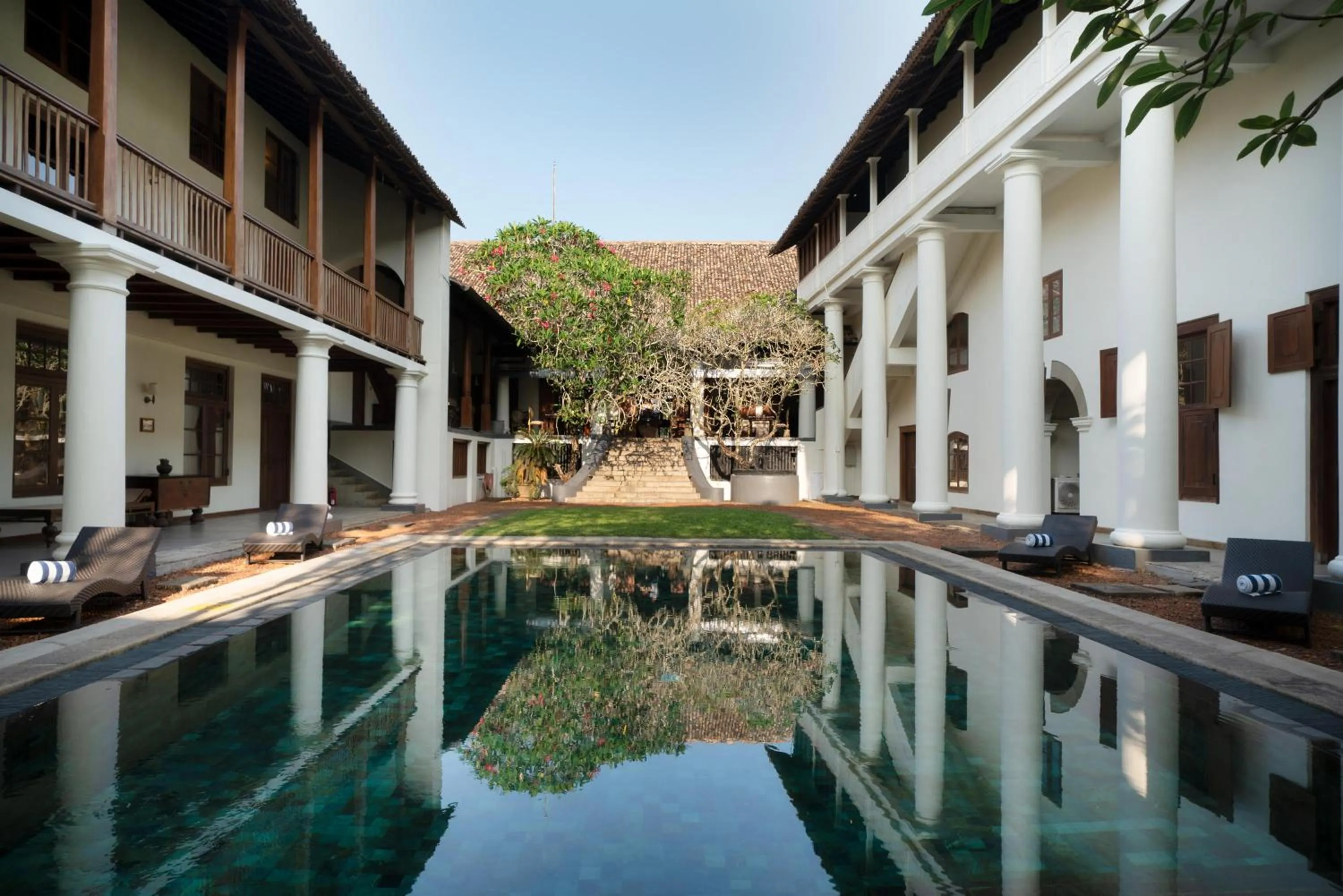 Swimming pool in Galle Fort Hotel