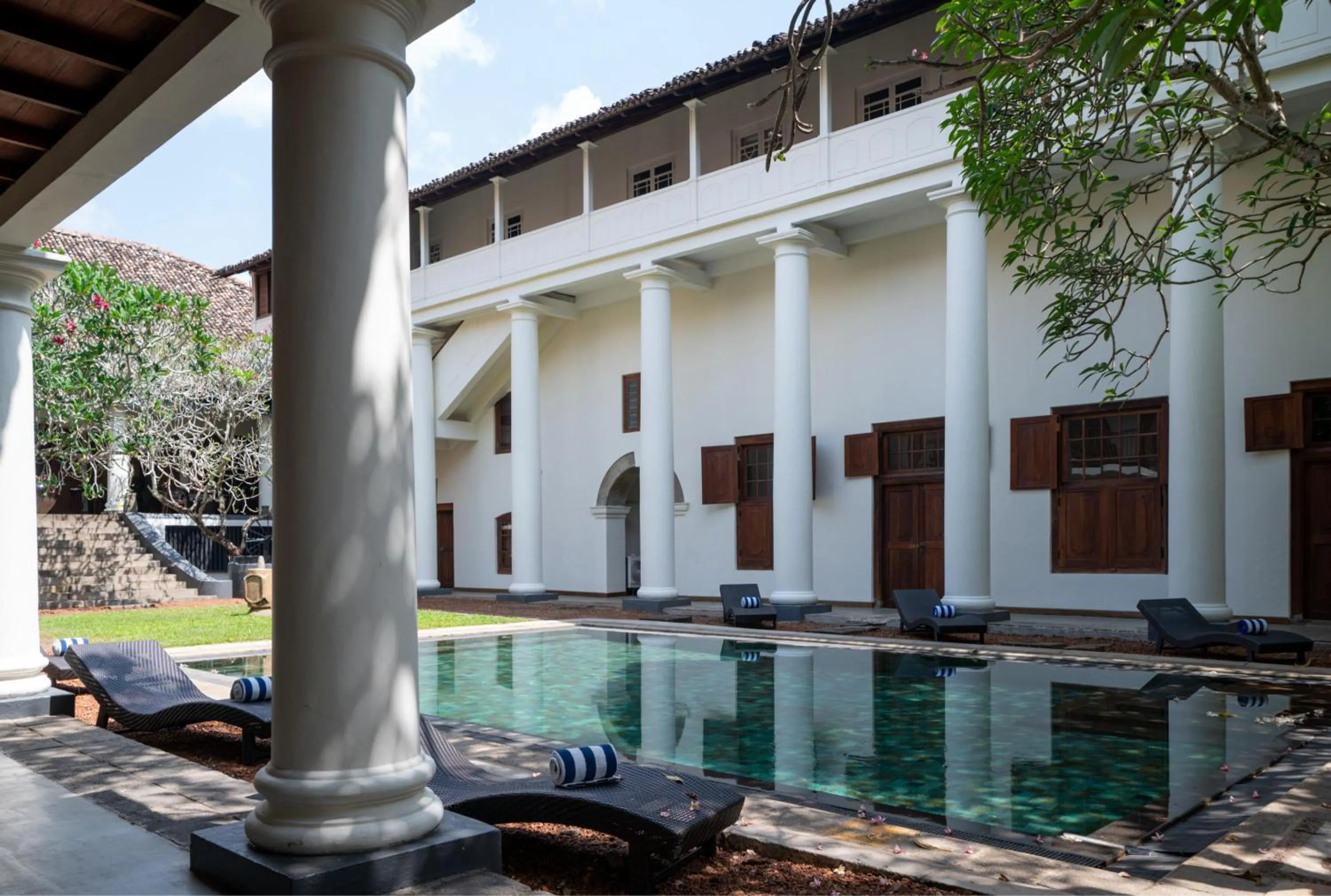 Swimming pool in Galle Fort Hotel