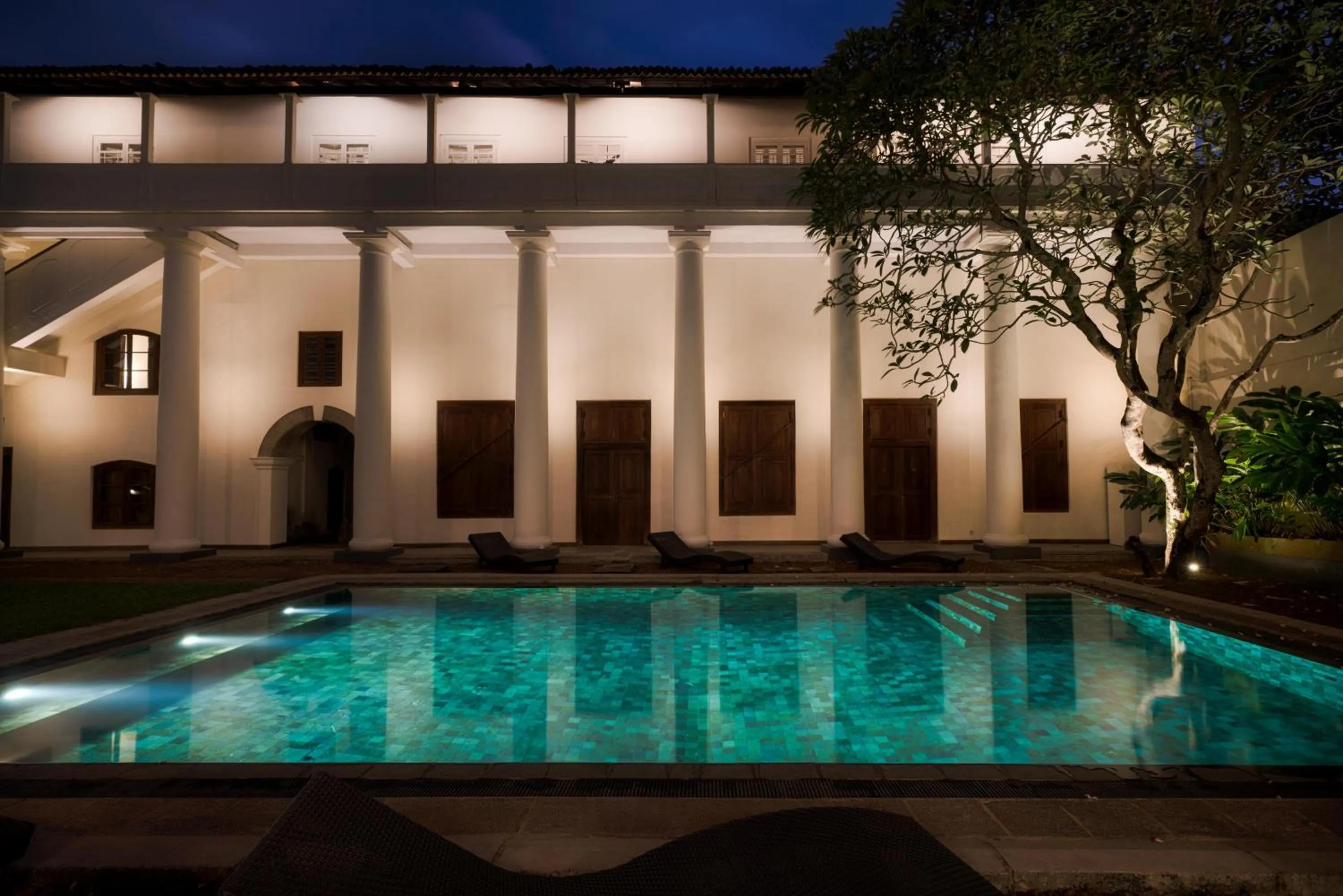 Swimming pool in Galle Fort Hotel