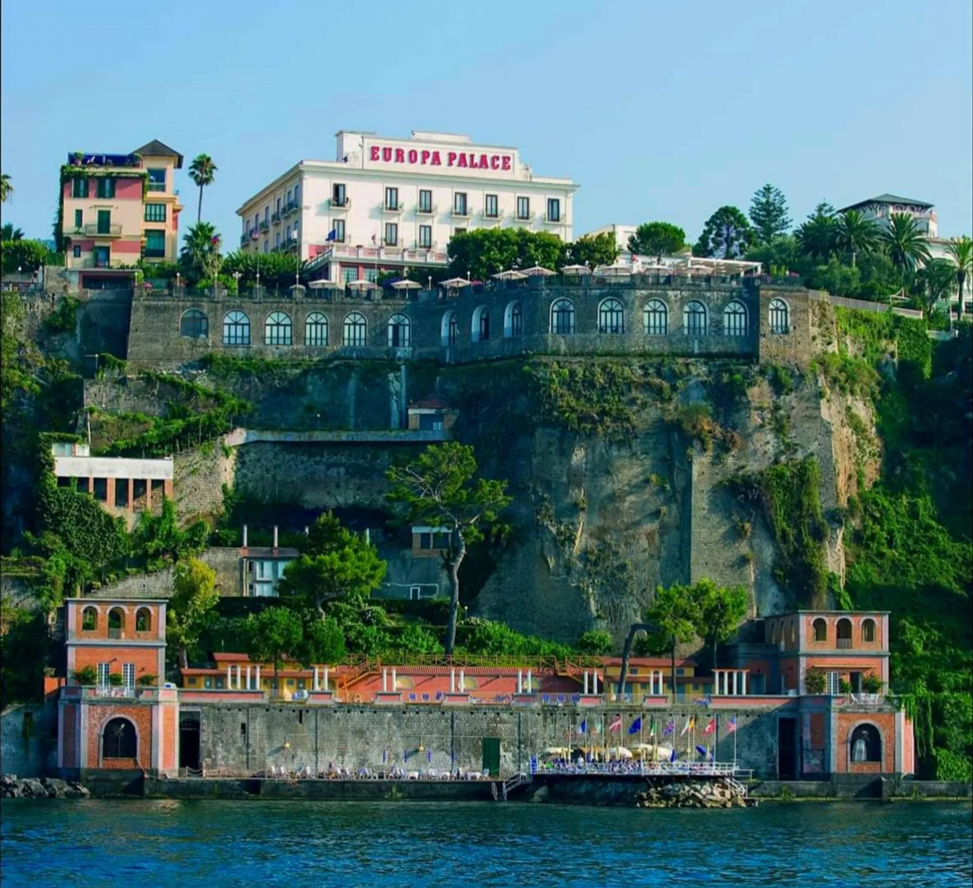 Property building in Grand Hotel Europa Palace Sorrento