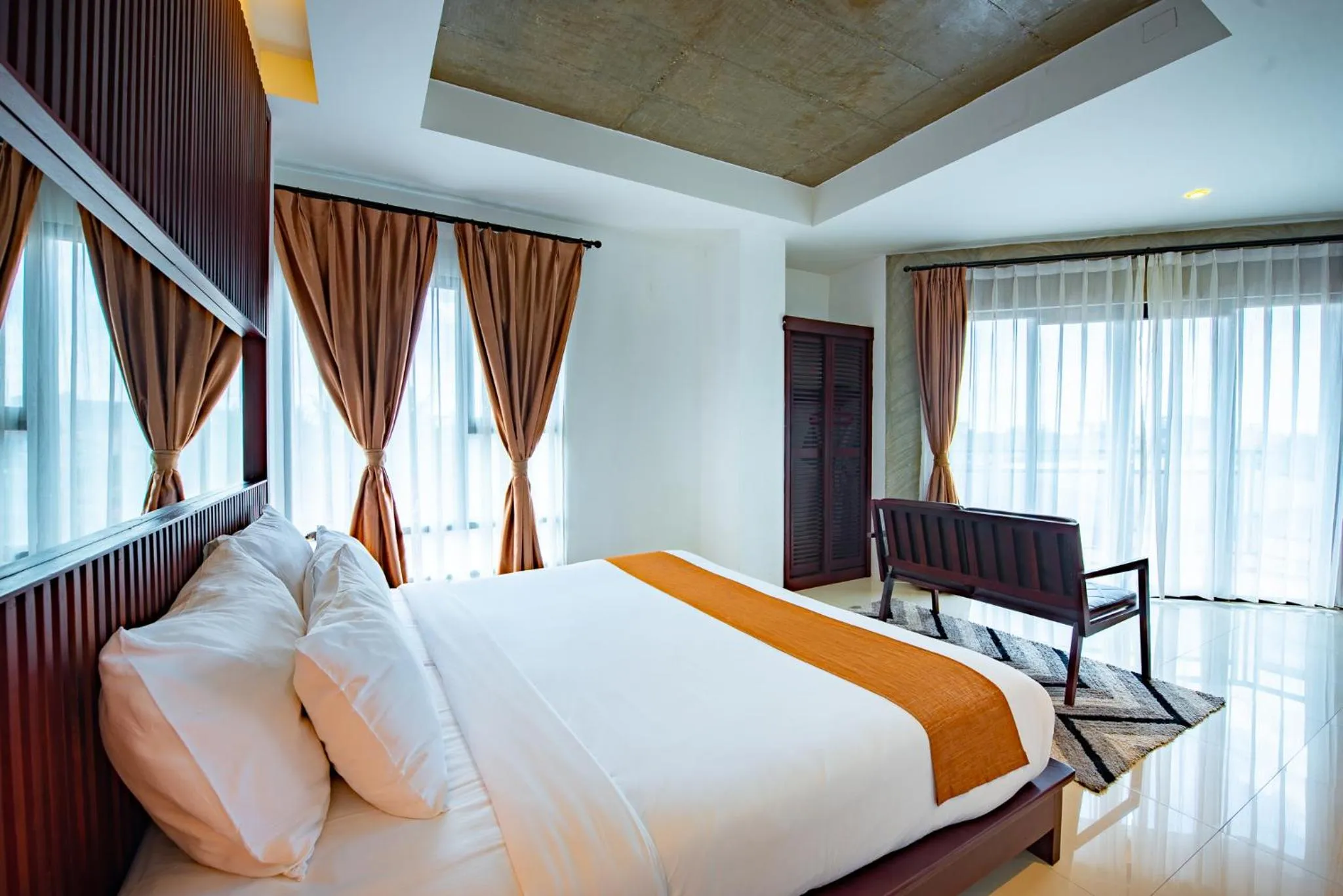 Bedroom, Bed in S Park Design Hotel