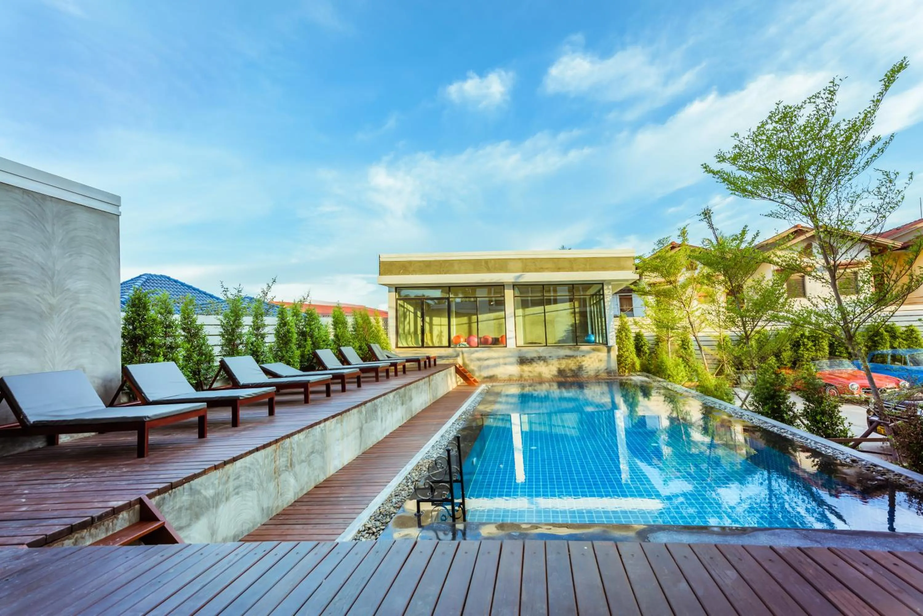 Swimming pool in S Park Design Hotel