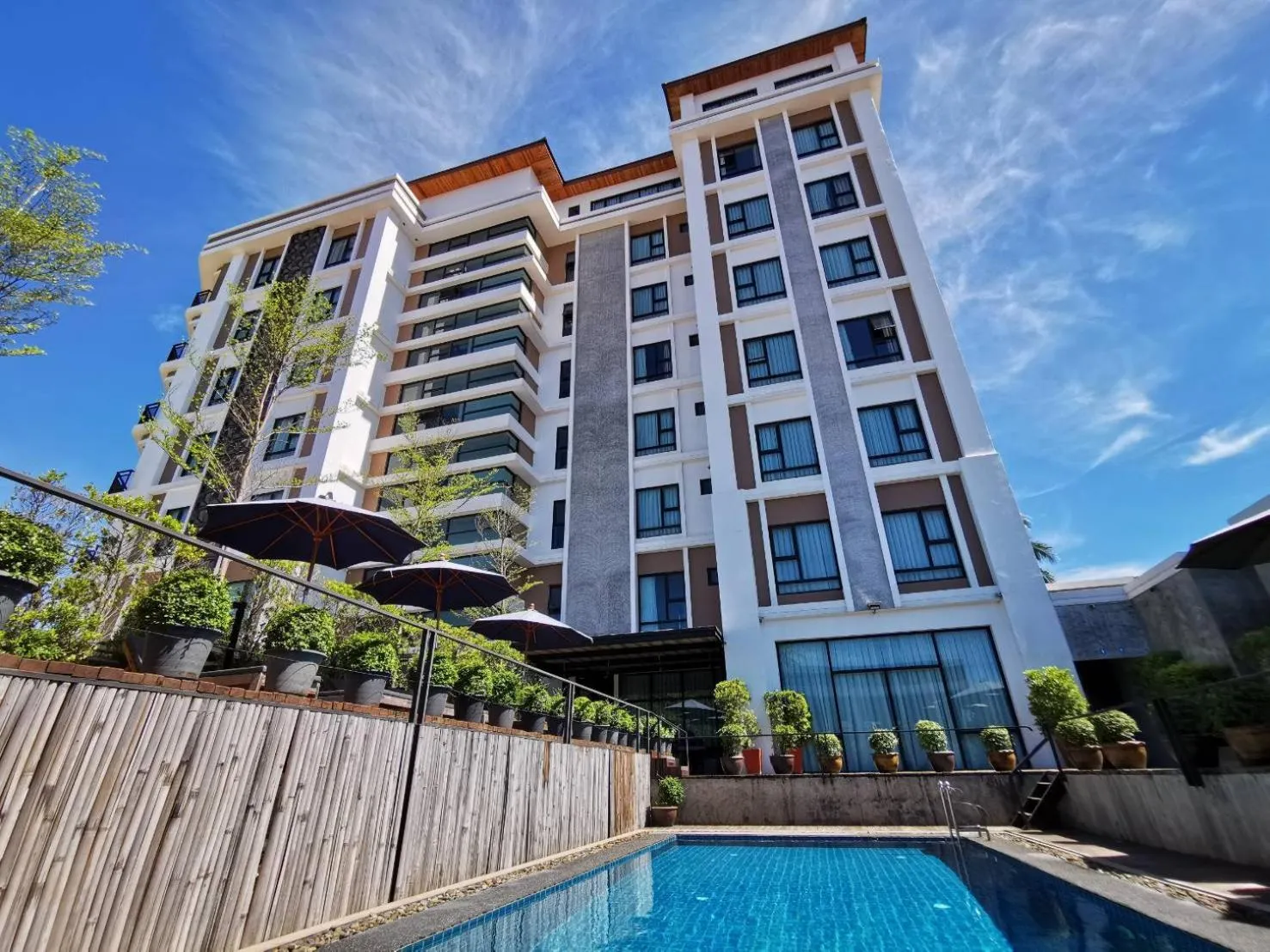 Bird's eye view in S Park Design Hotel