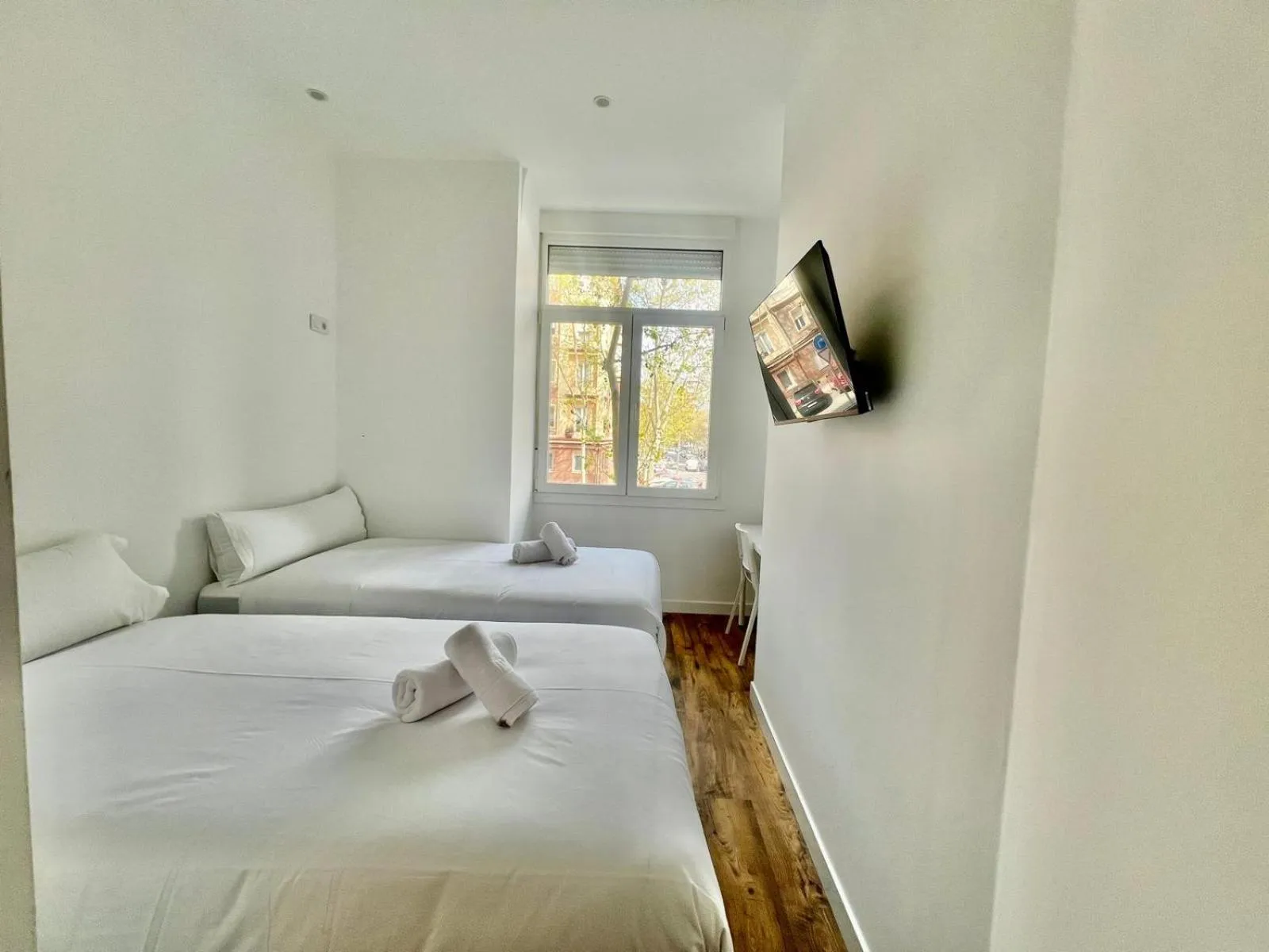 Bed in Hostal Bernabeu