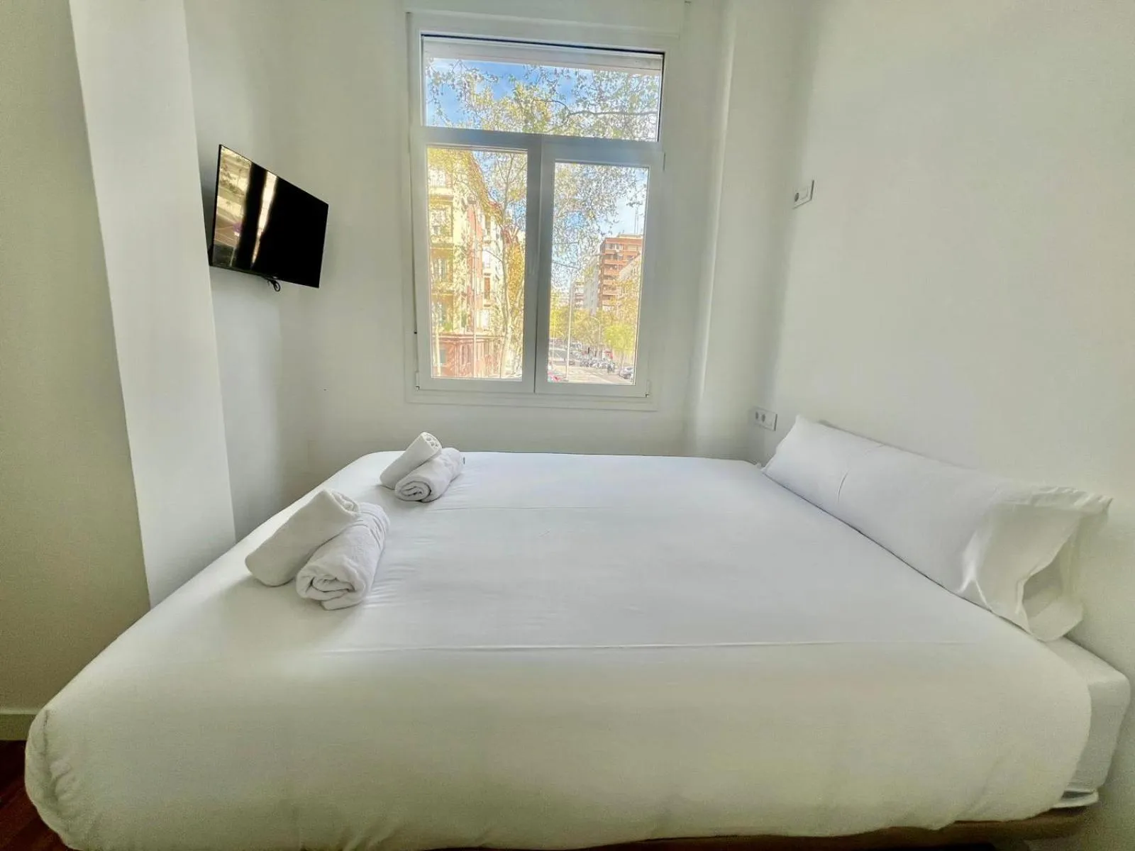 Bed in Hostal Bernabeu