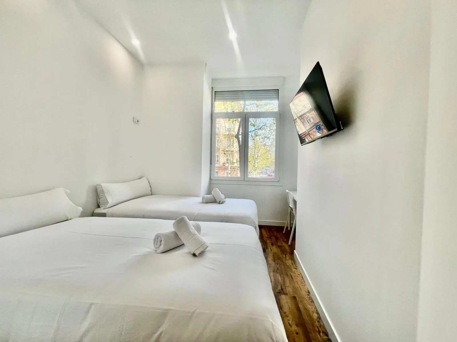 Bed in Hostal Bernabeu