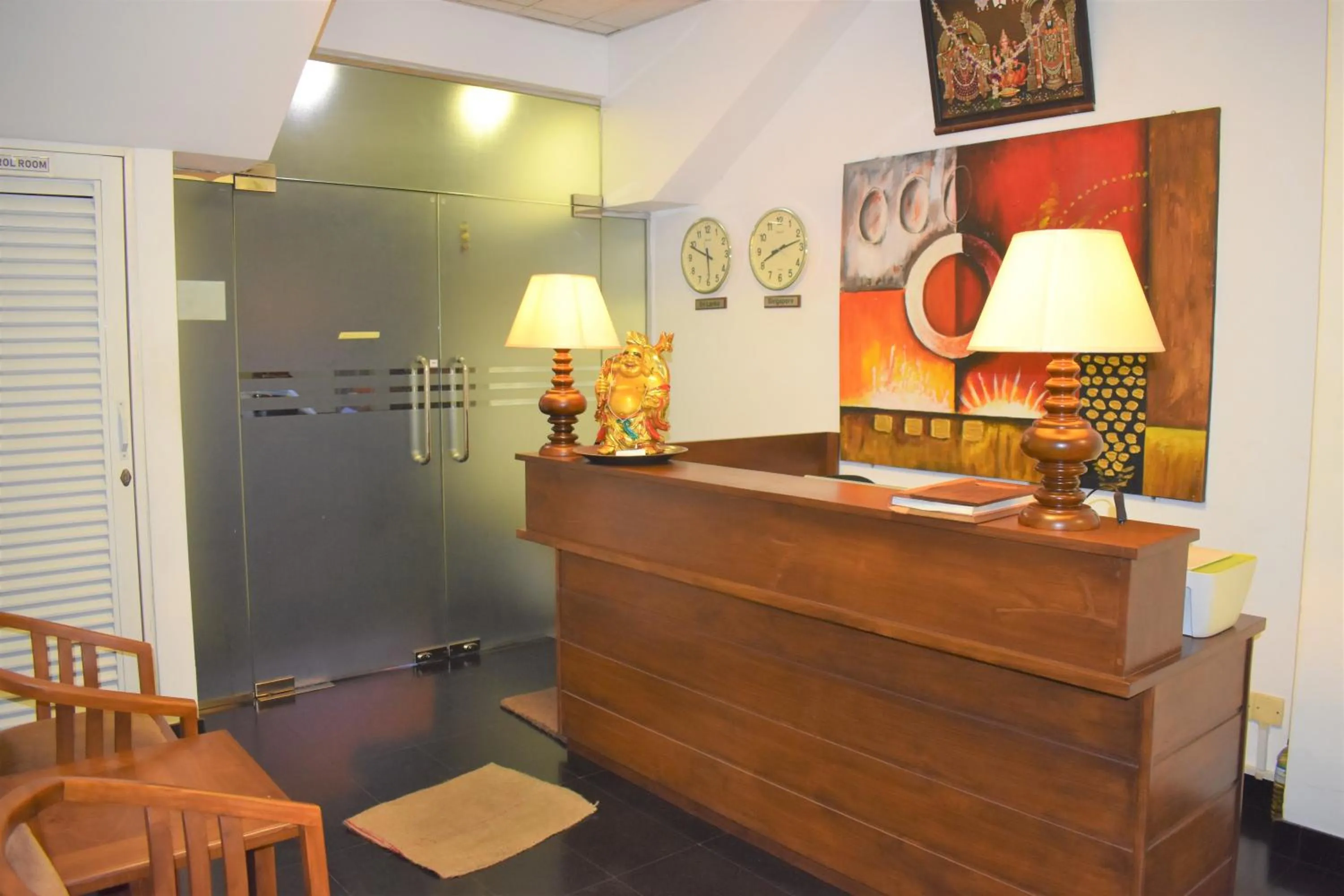 Lobby or reception in Port View City Hotel