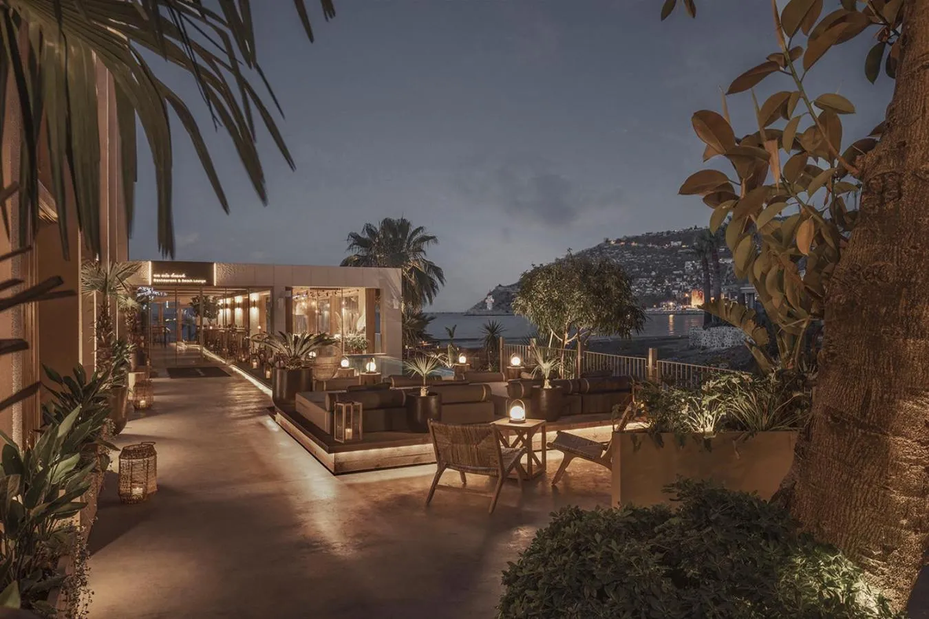 Facade/entrance in En Vie Beach Boutique Hotel - Adults Only