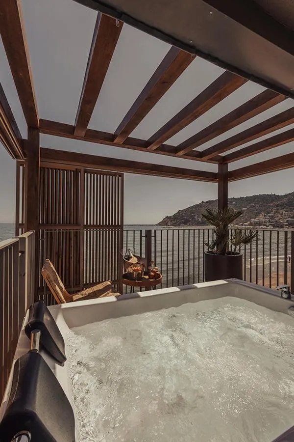 Balcony/Terrace in En Vie Beach Boutique Hotel - Adults Only