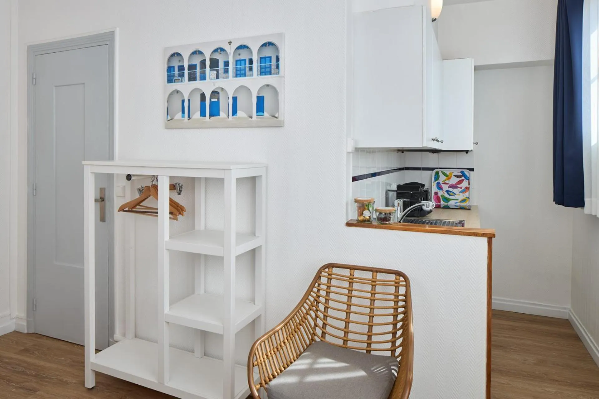Kitchen or kitchenette in Hotel Résidence Paris Asnières
