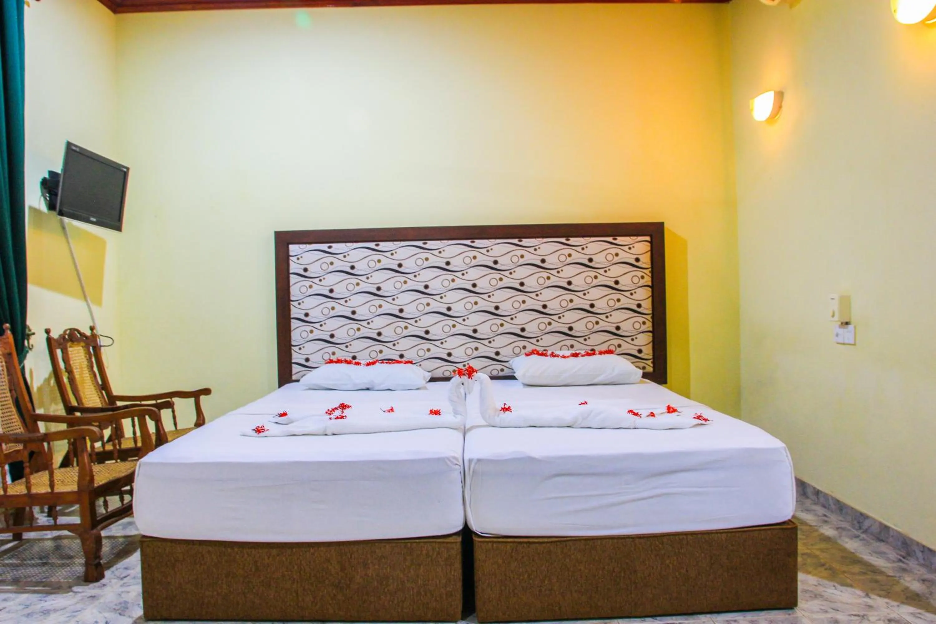 Bedroom in Wila Safari Hotel