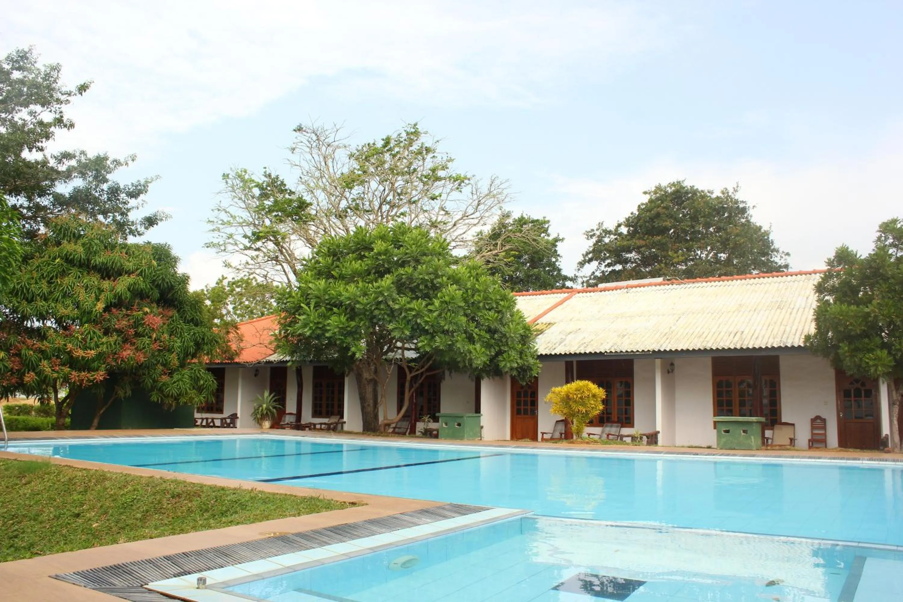 Pool view in Wila Safari Hotel