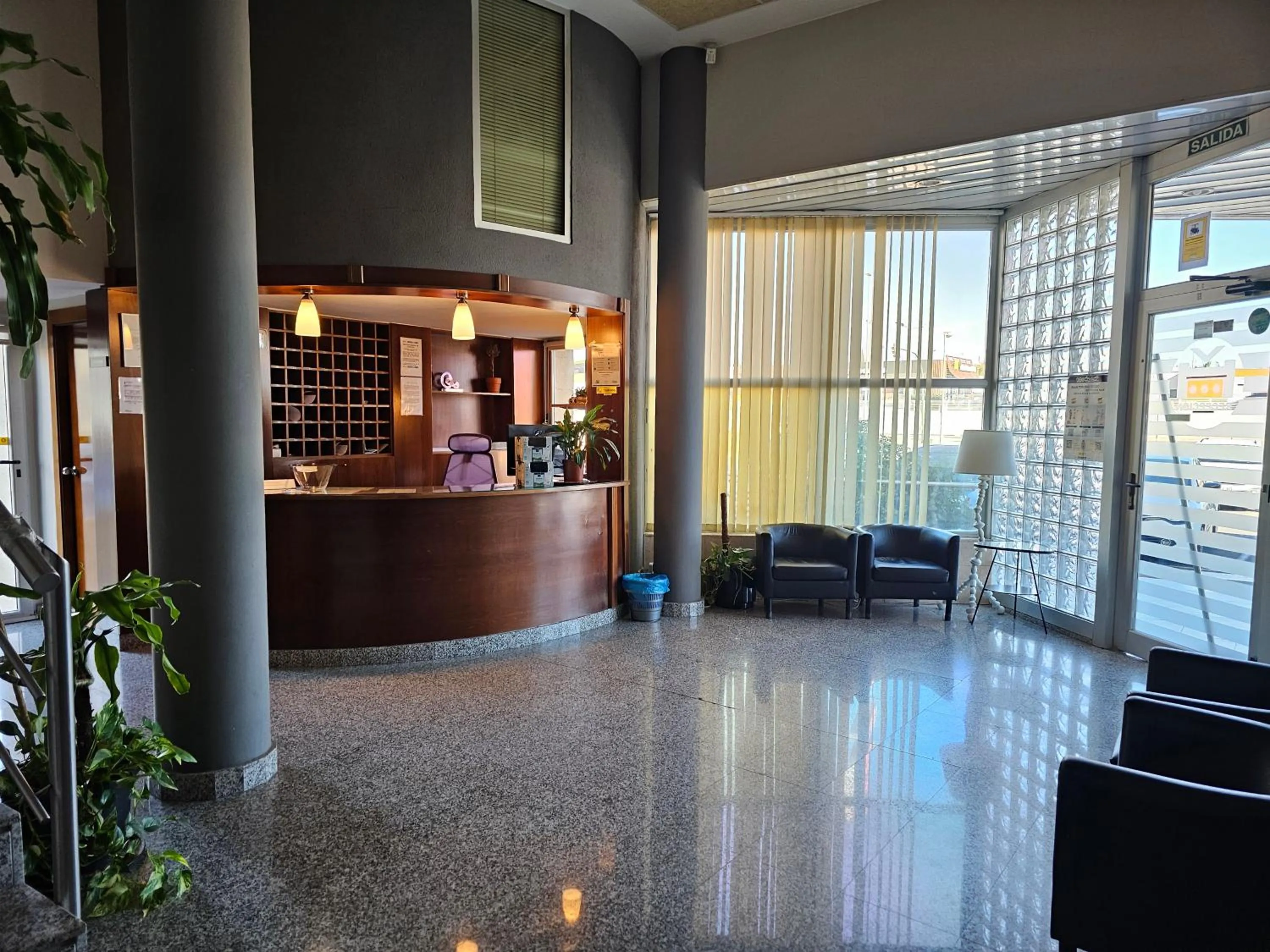 Lobby or reception in Hotel Villasegura