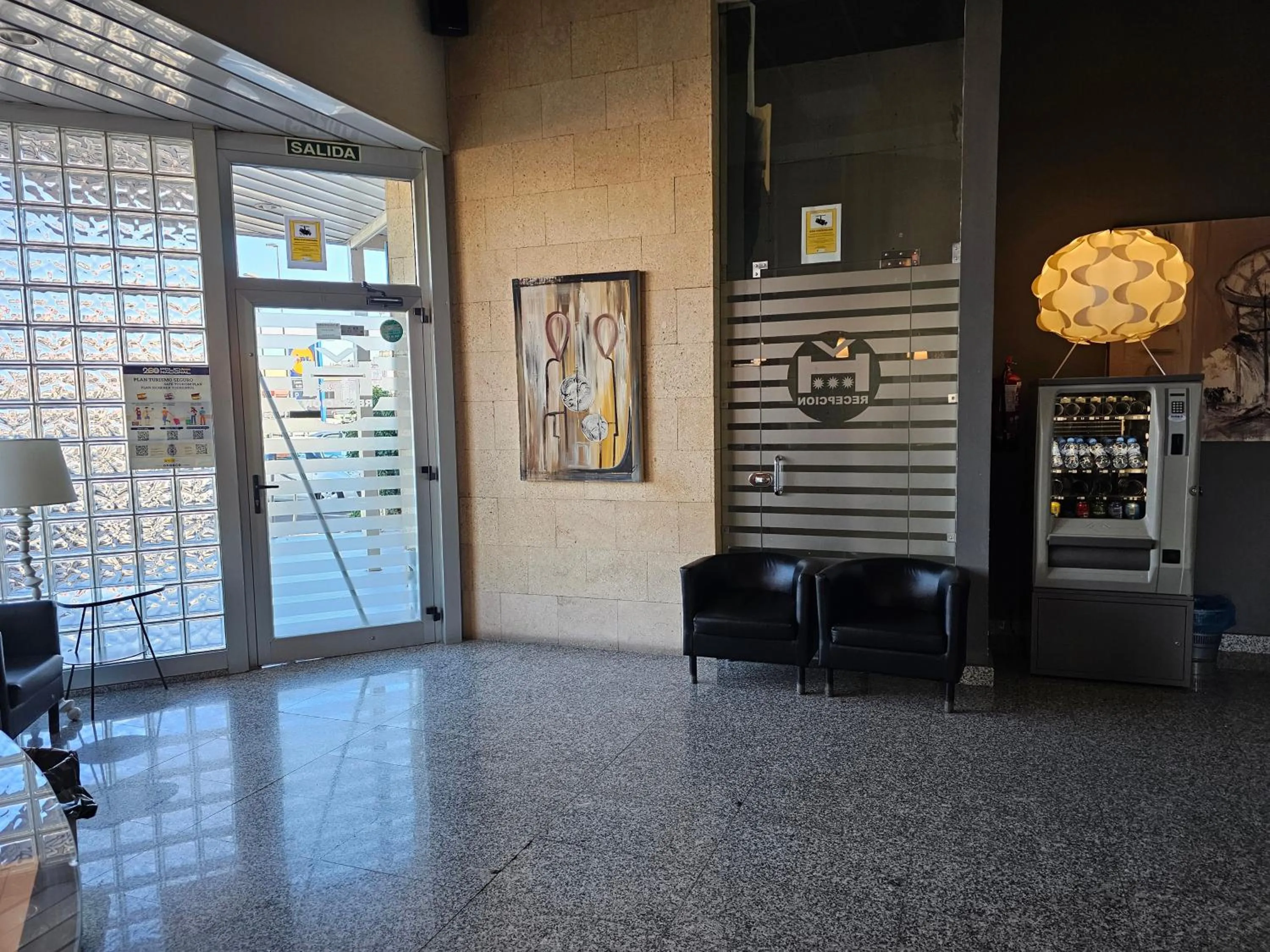 Lobby or reception in Hotel Villasegura