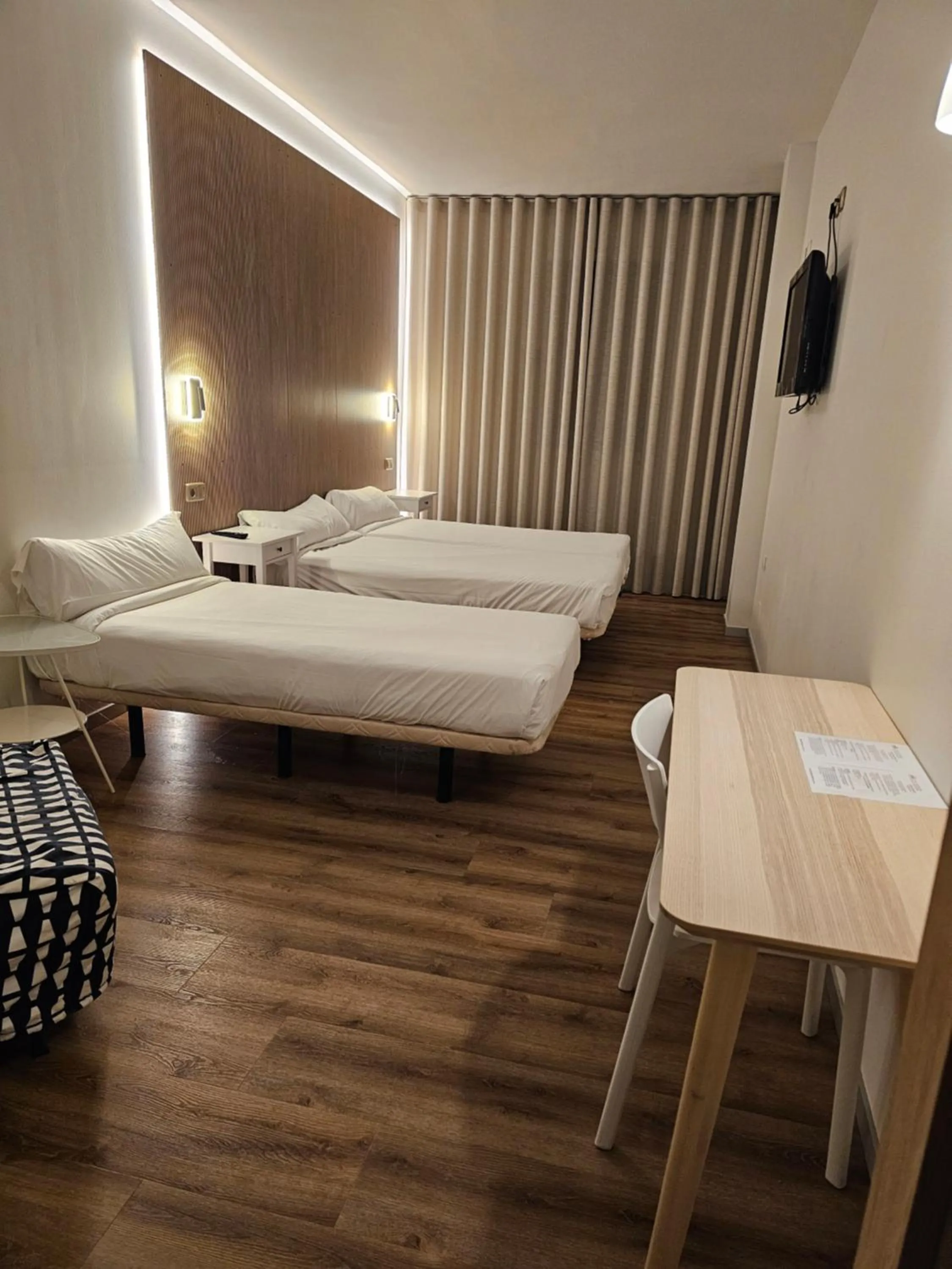 Bed in Hotel Villasegura