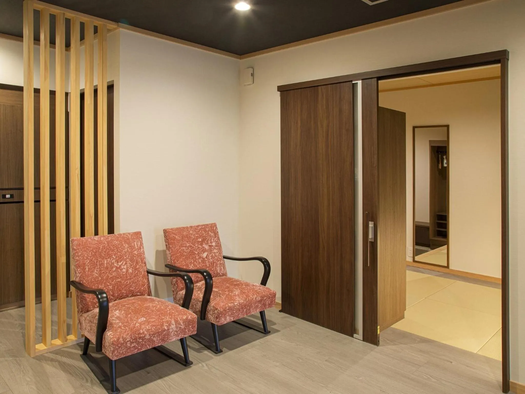 Living room in Sakaeya Hotel