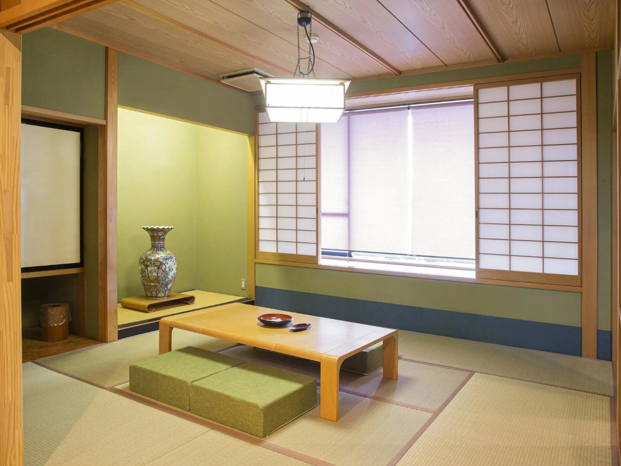 Living room in Sakaeya Hotel