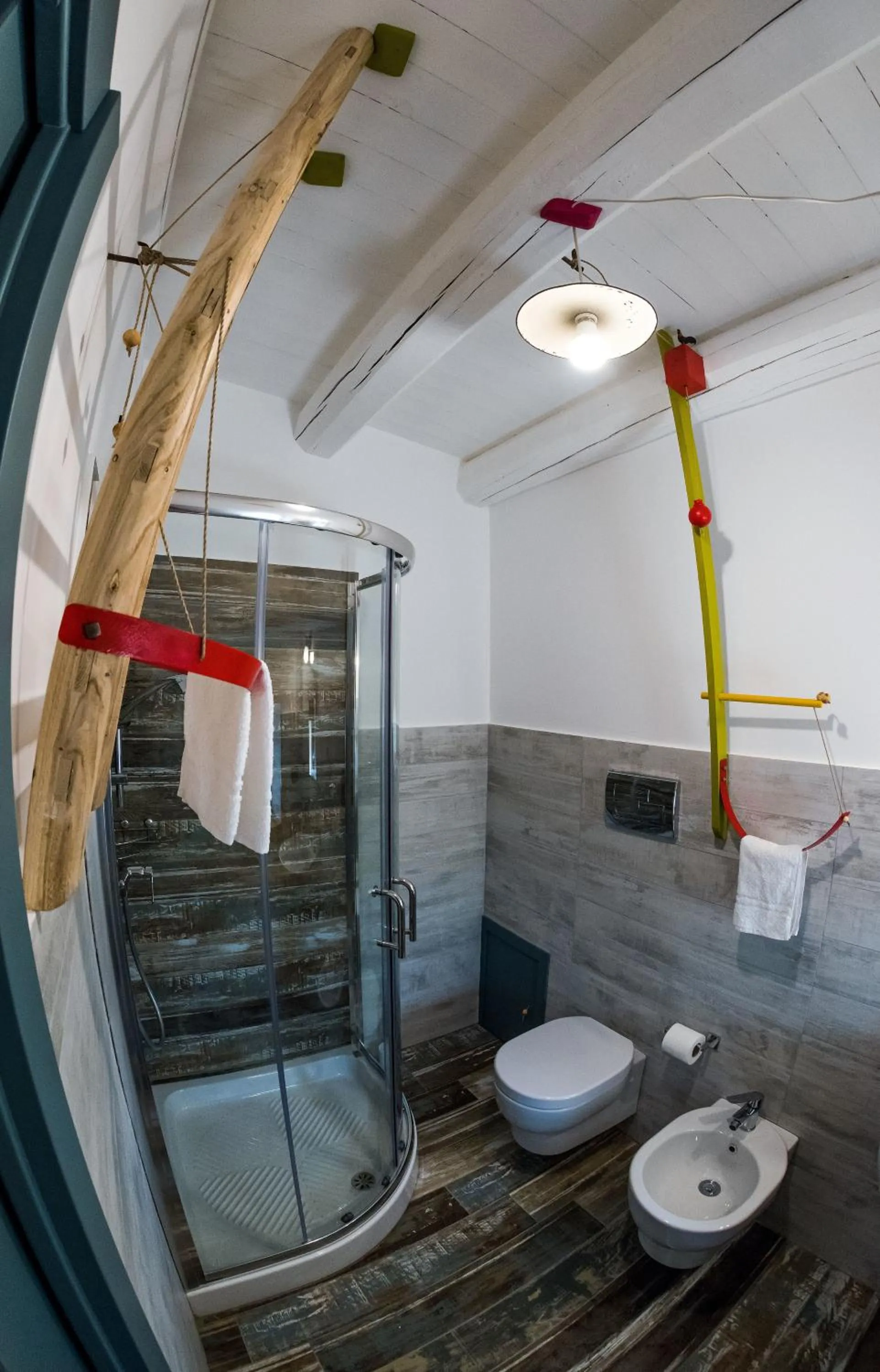 Bathroom in La Quercia e l'Asino