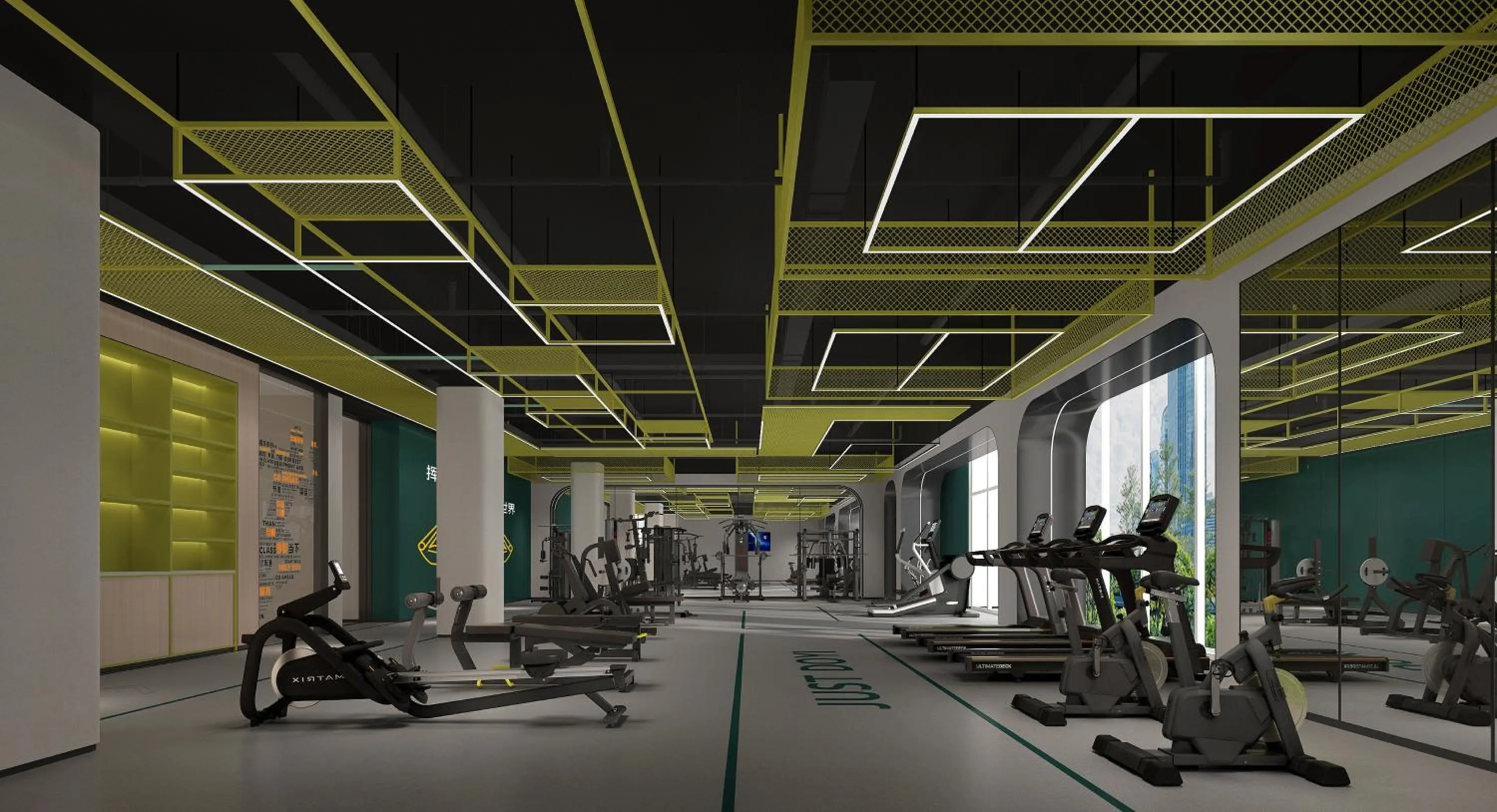 Fitness centre/facilities in EVEN Hotel Wuhan Airport Zone by IHG