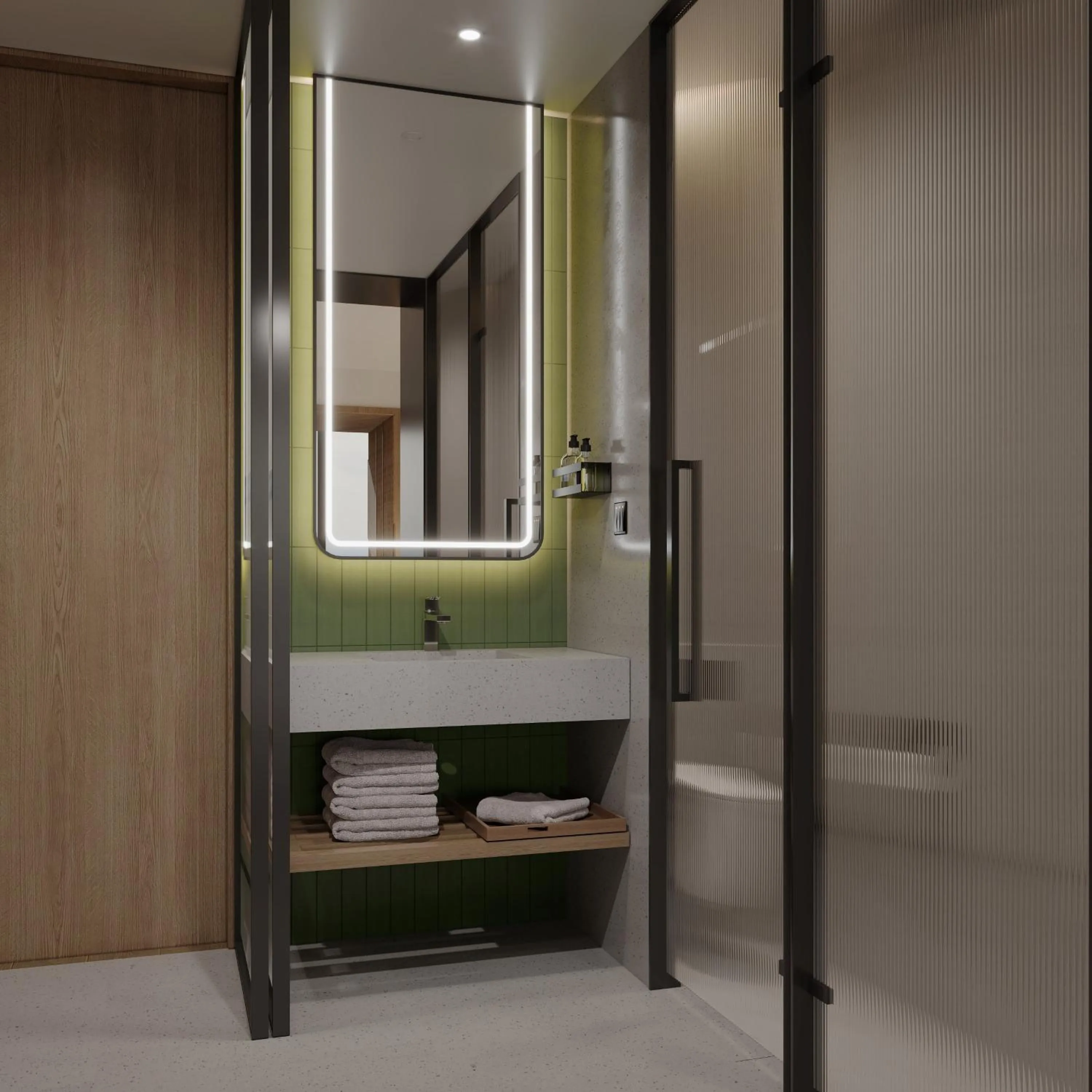 Photo of the whole room in EVEN Hotel Wuhan Airport Zone by IHG