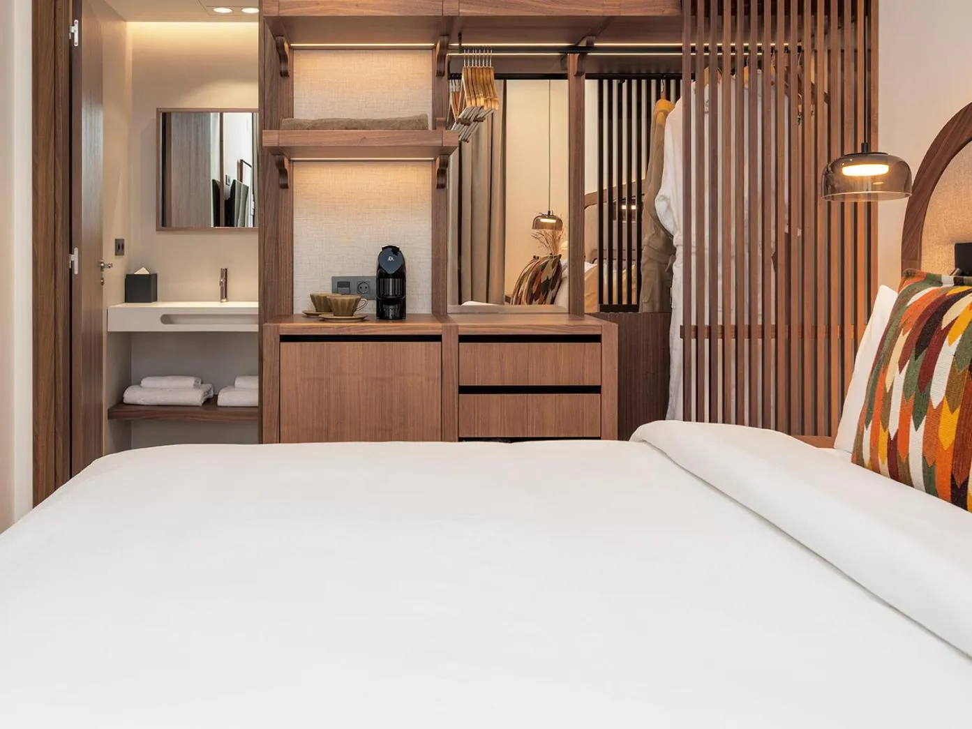 Bed in Hotel Indigo Gandia Beach by IHG