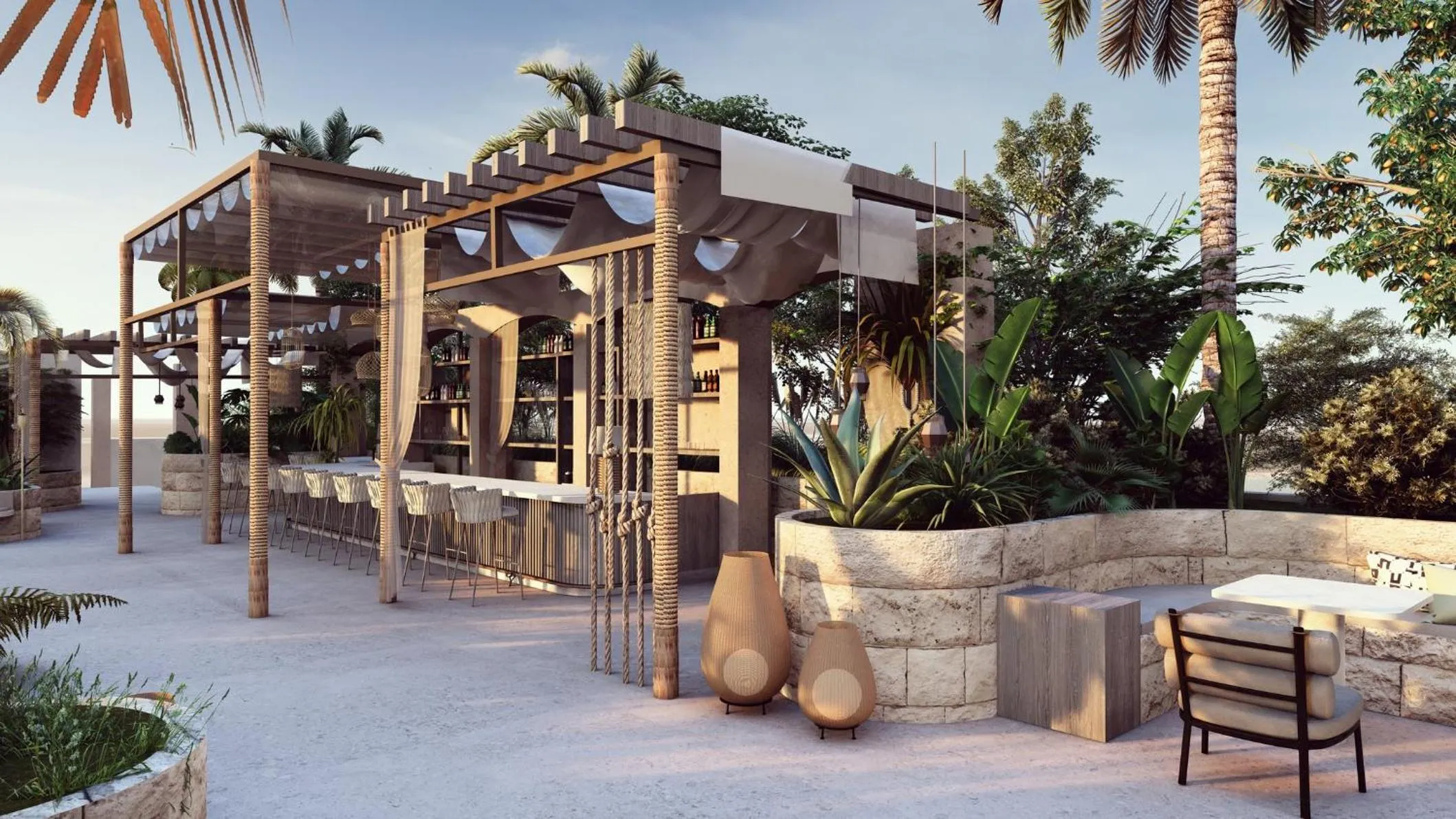 Lounge or bar in Hotel Indigo Gandia Beach by IHG