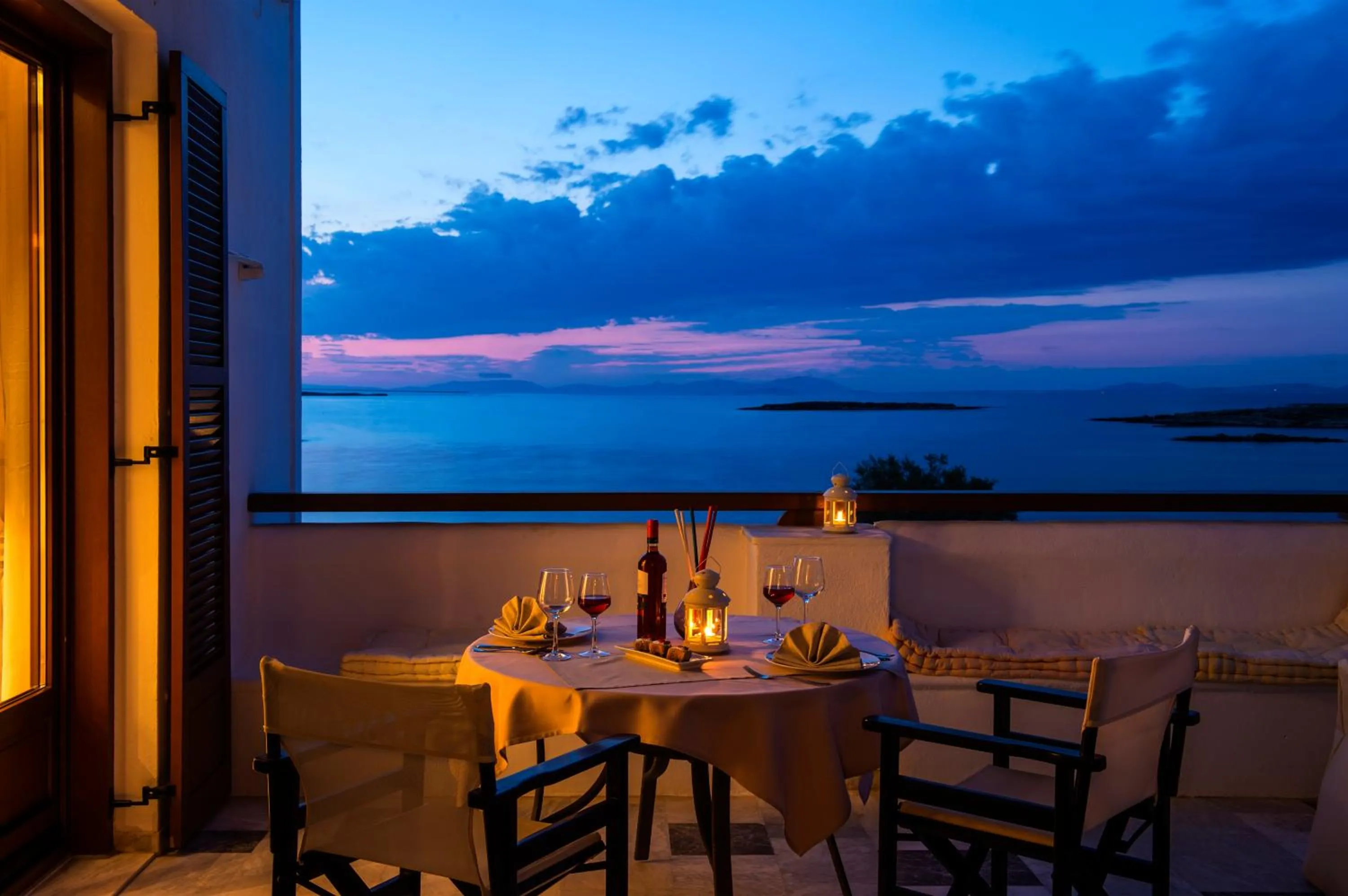 Balcony/Terrace in Contaratos Beach Hotel