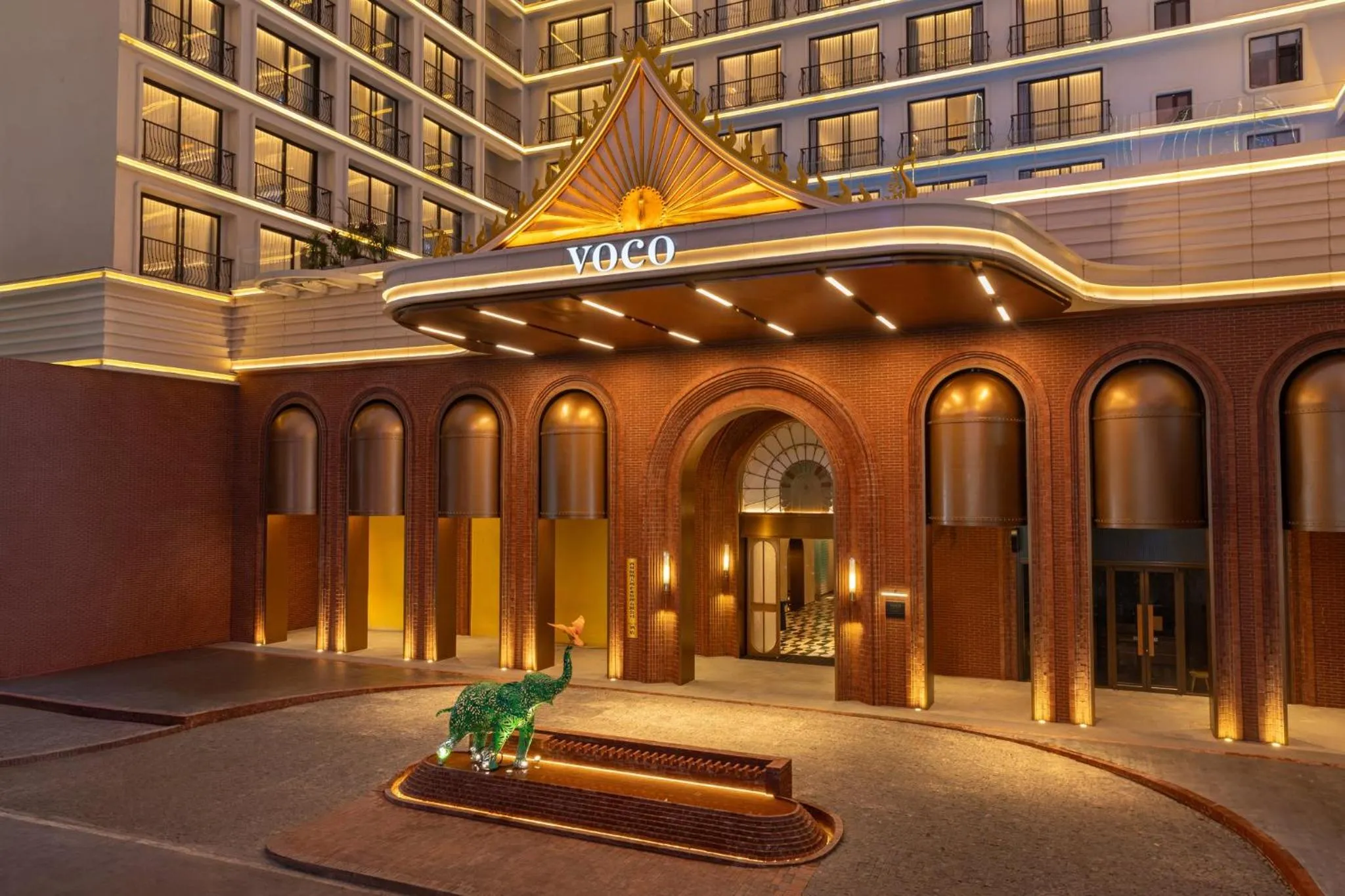 Property building in voco Xishuangbanna Gaozhuang by IHG