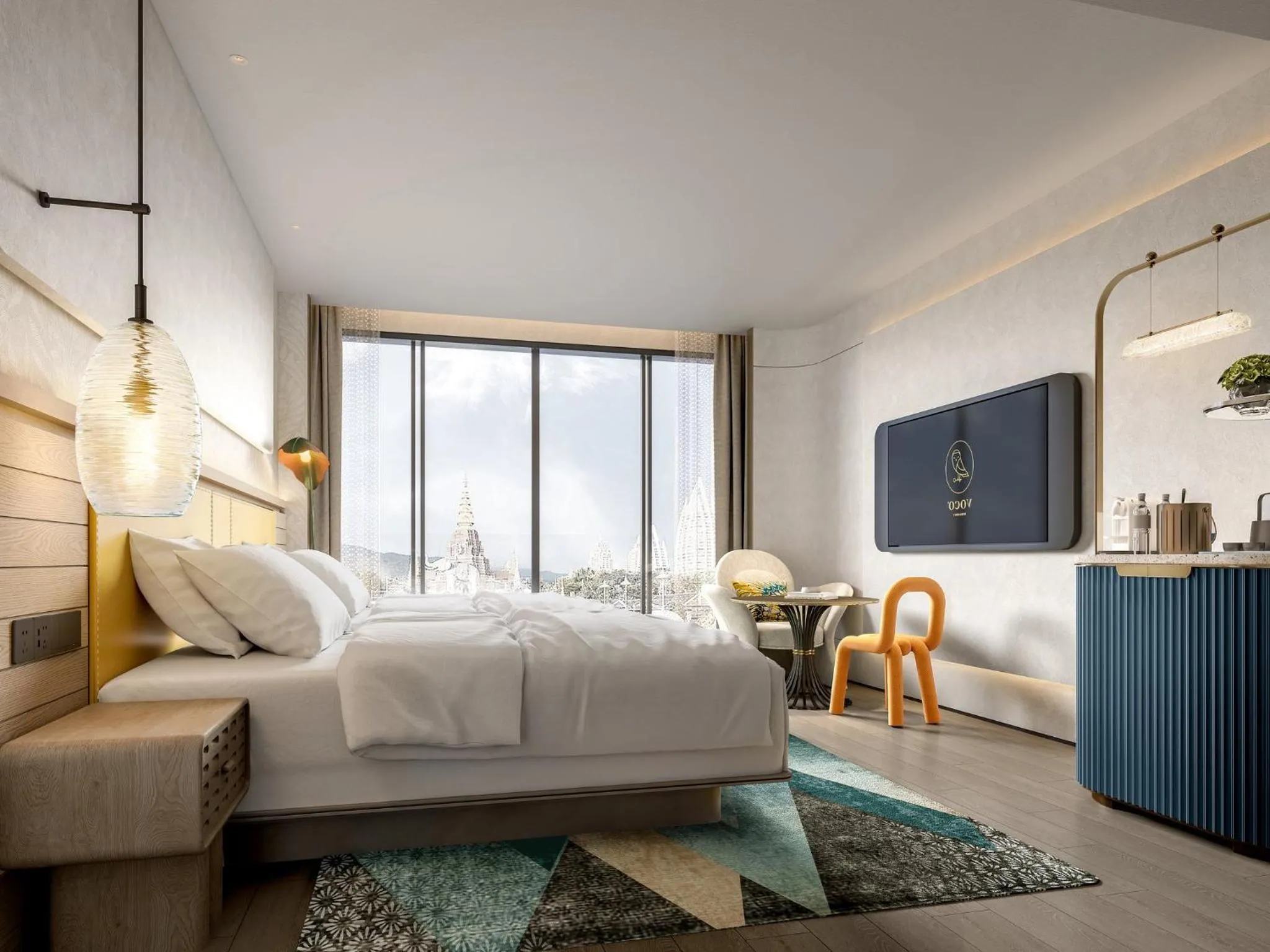 Photo of the whole room, Bed in voco Xishuangbanna Gaozhuang by IHG