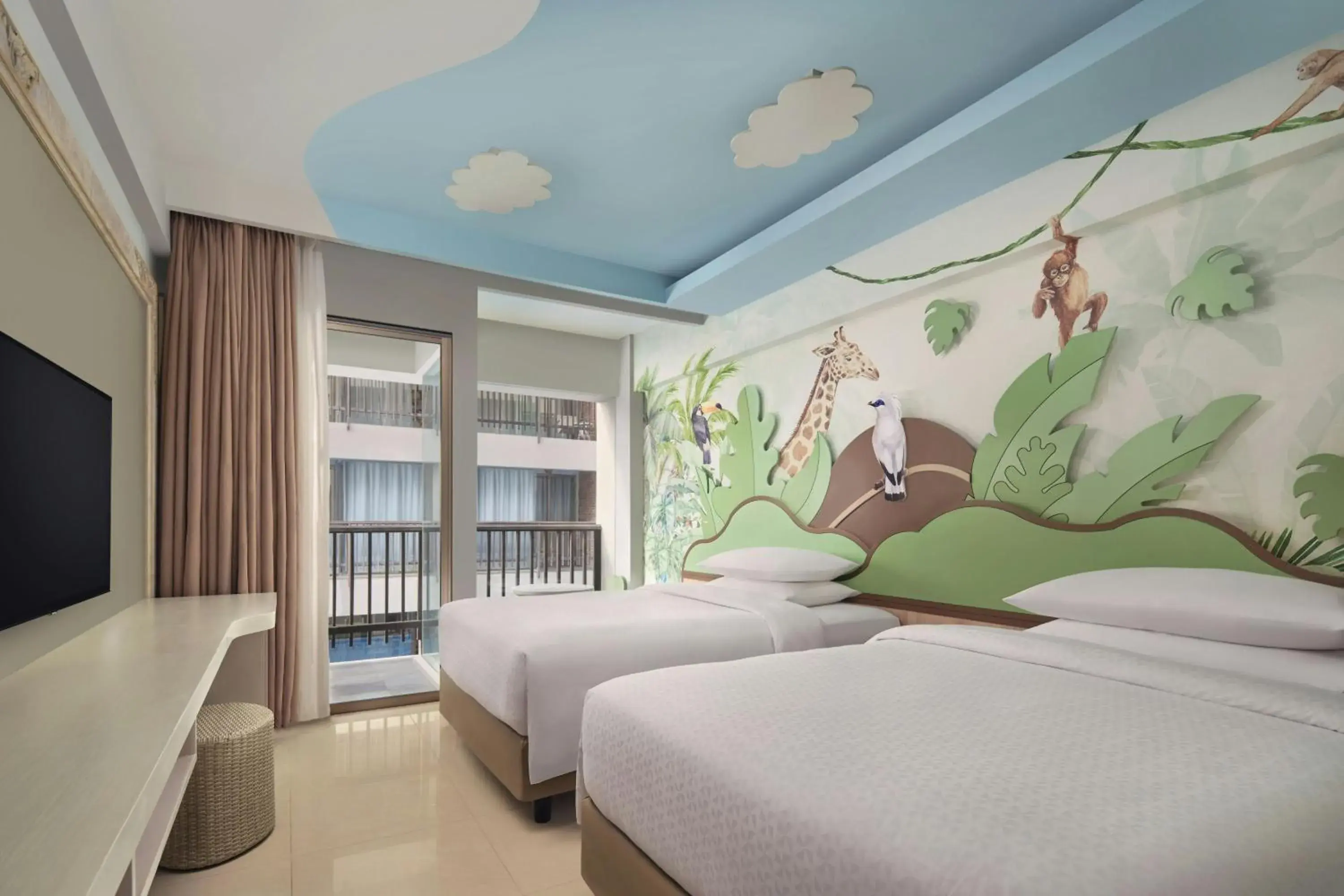 Family Double Room in Four Points by Sheraton Bali, Kuta Family Double Room in Four Points by Sheraton Bali, Kuta