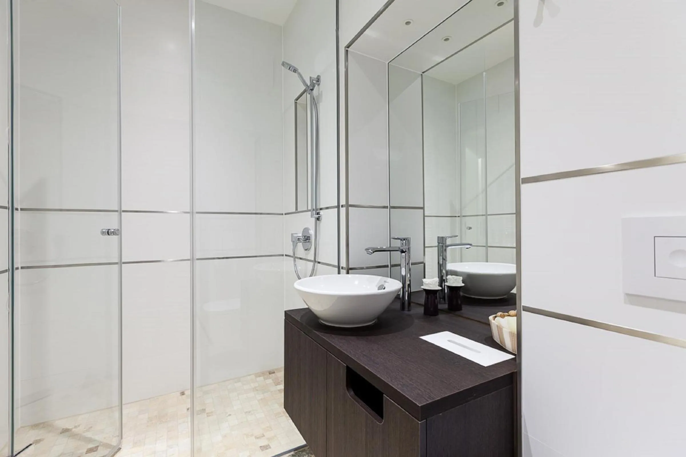 Bathroom in Inselhotel Ringelnatz