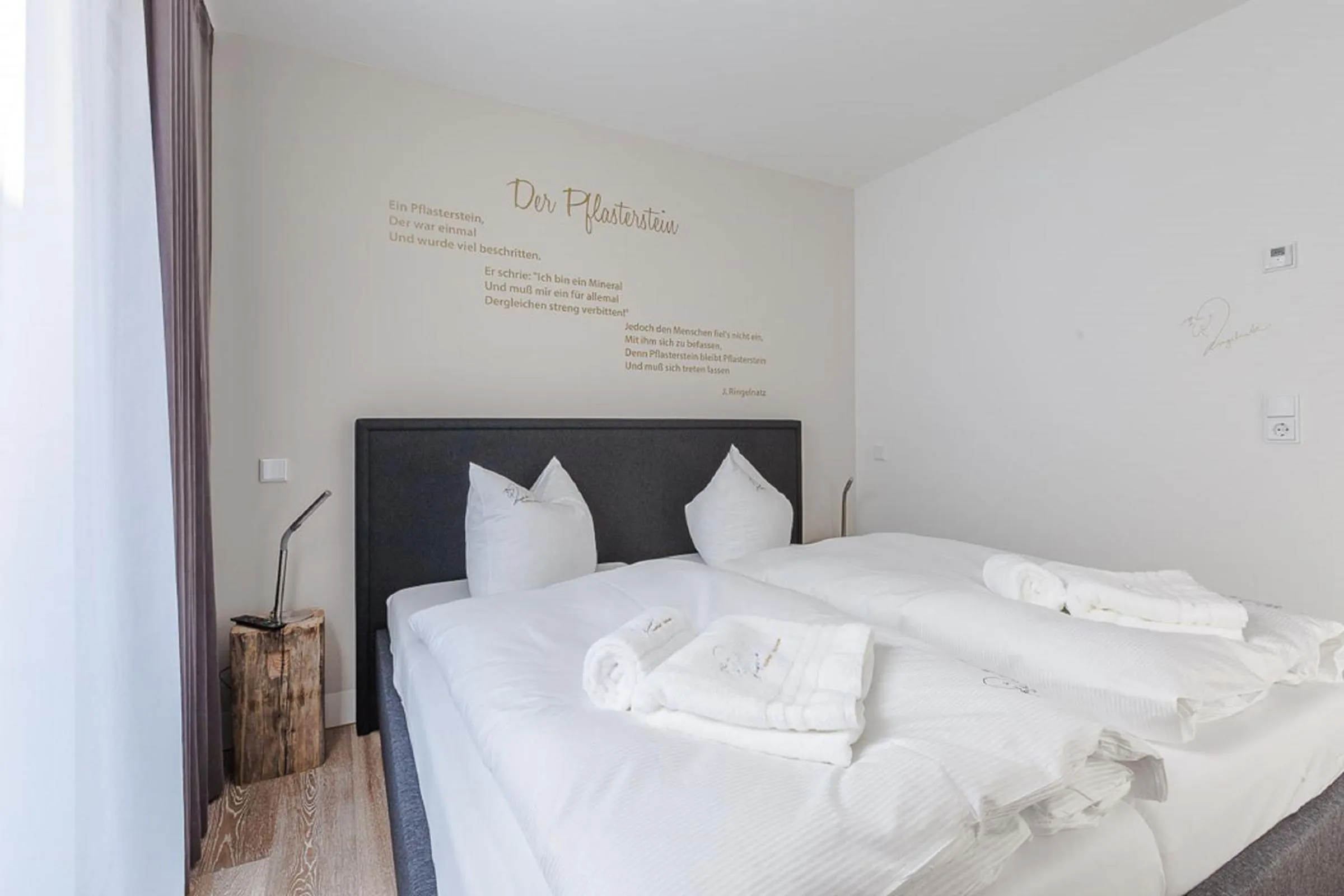 Bedroom, Bed in Inselhotel Ringelnatz