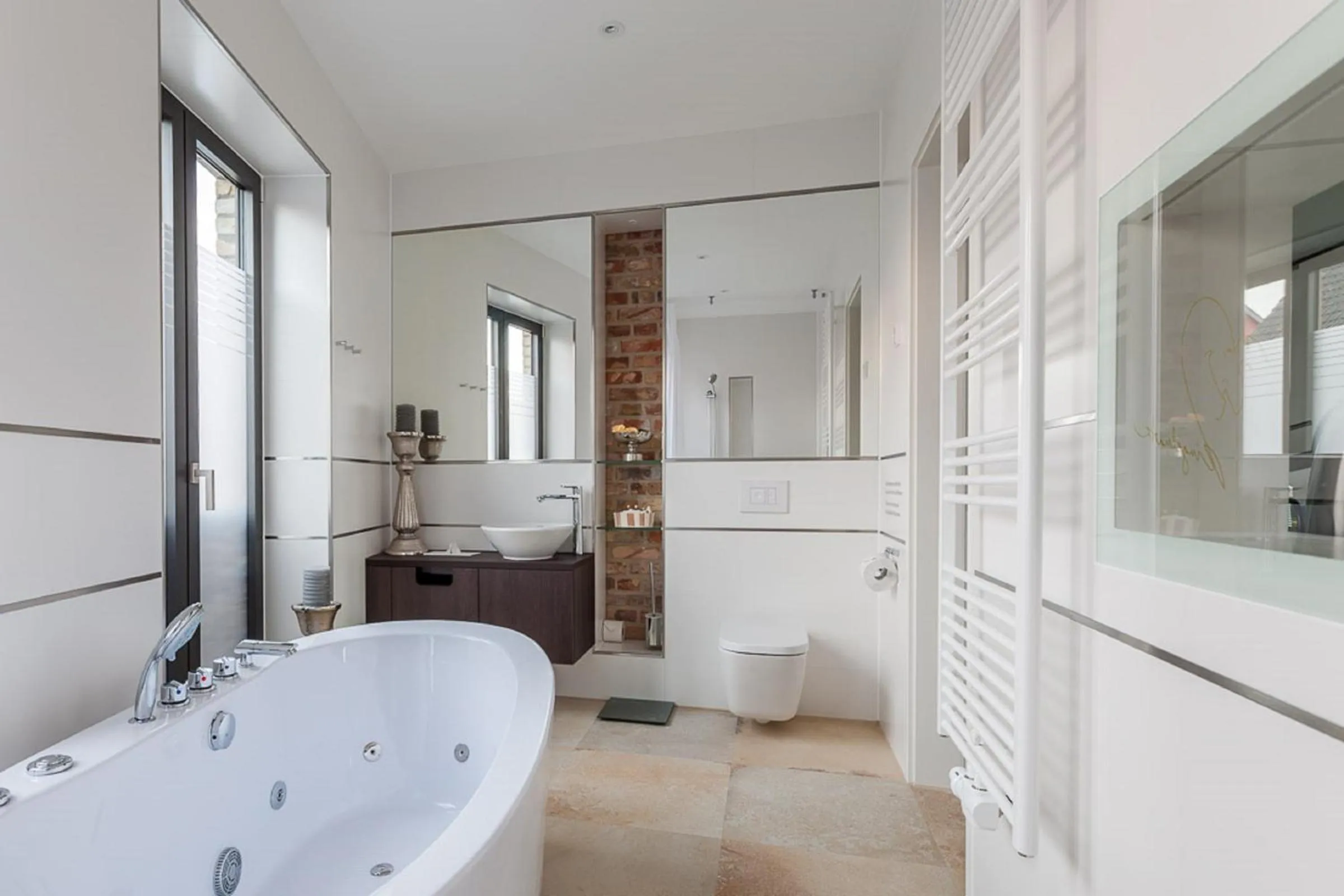 Bathroom in Inselhotel Ringelnatz