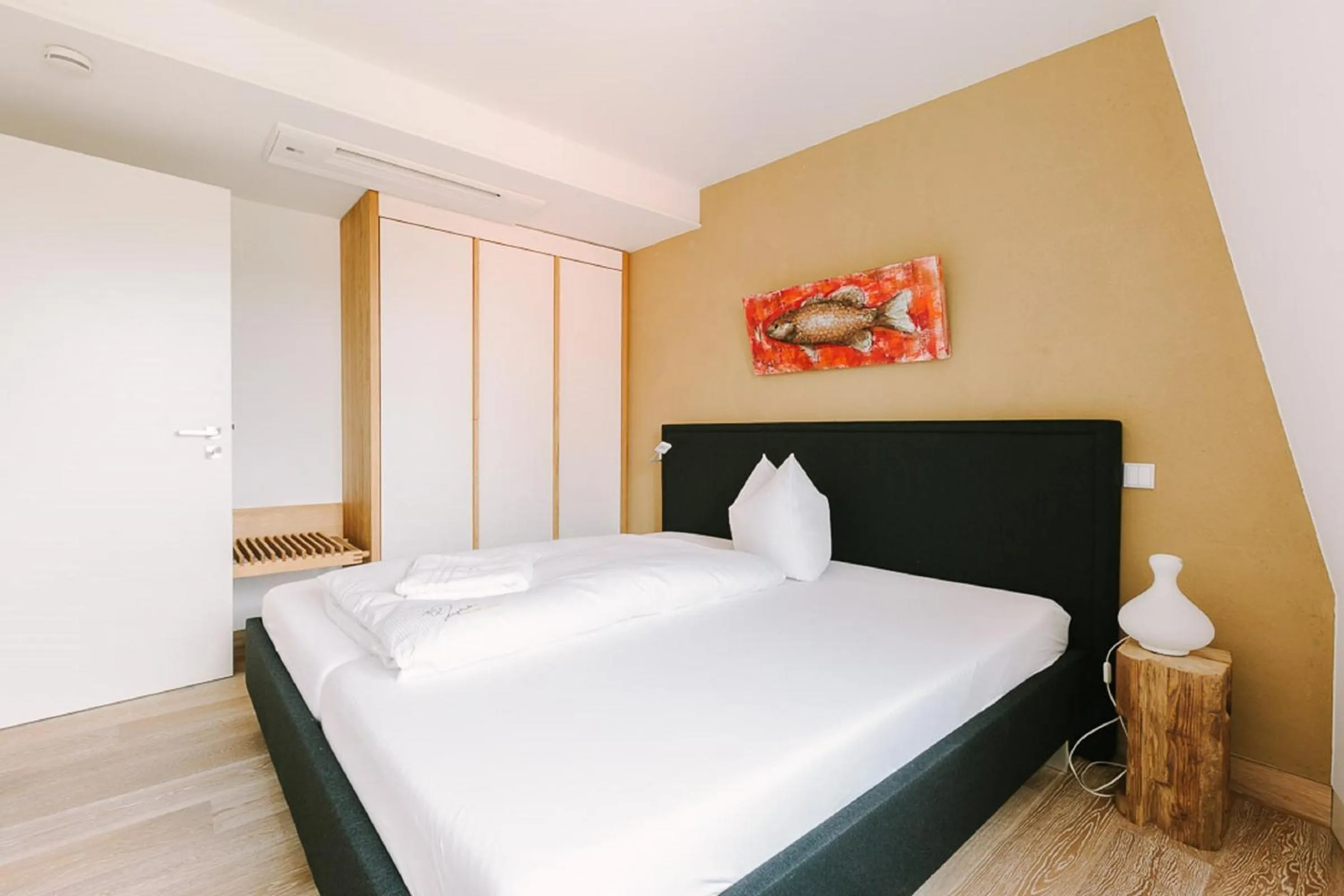 Bedroom, Bed in Inselhotel Ringelnatz