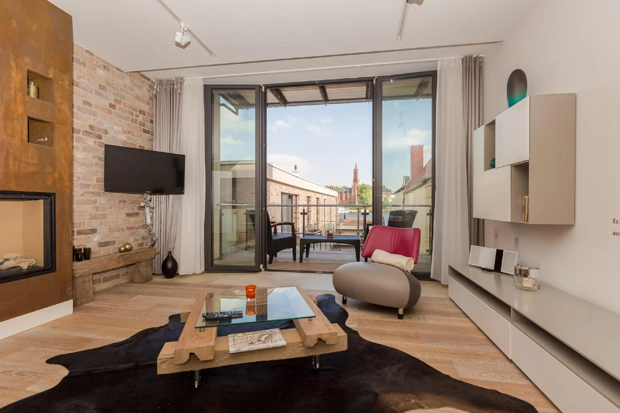 Living room in Inselhotel Ringelnatz